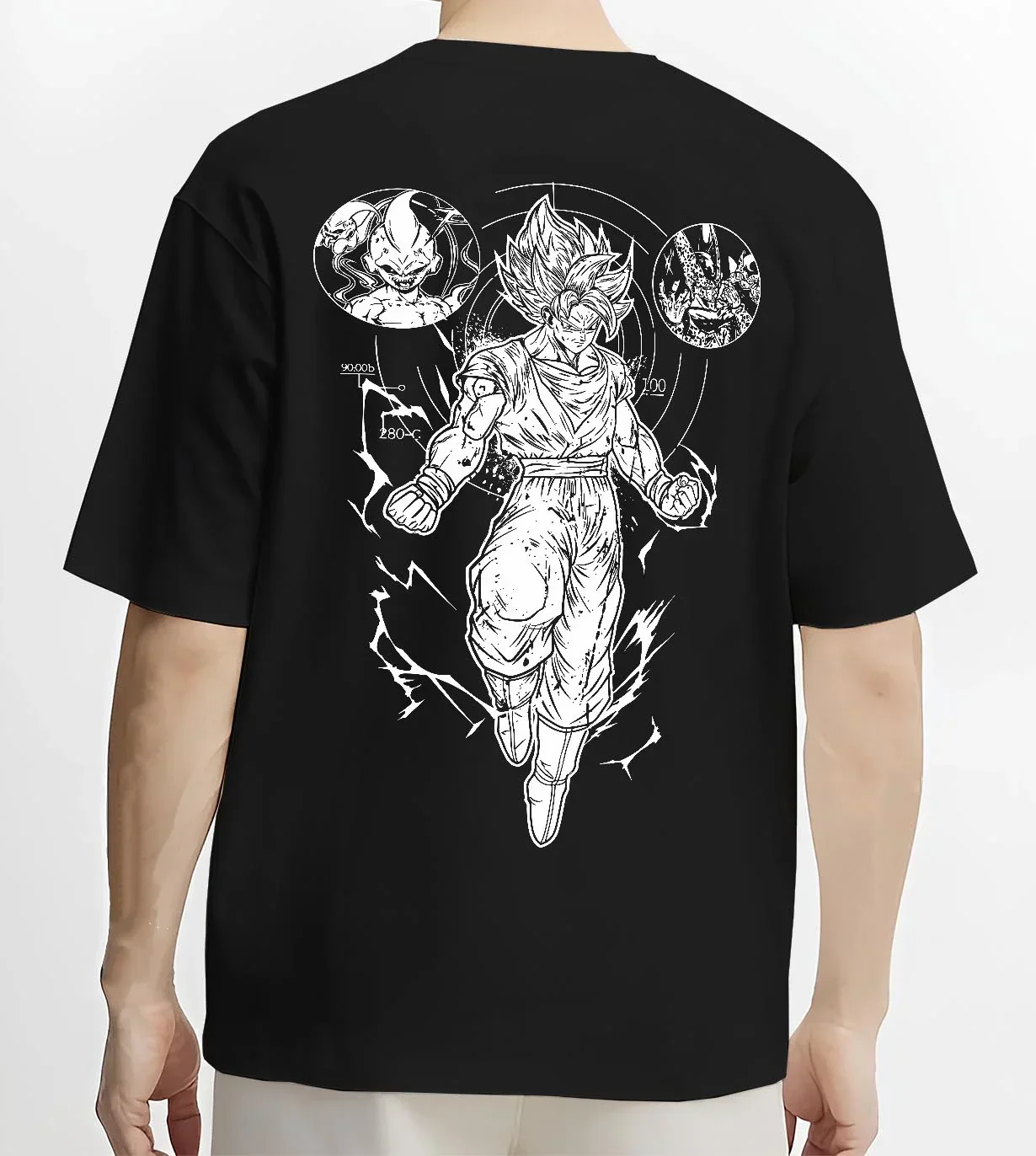 Goku Dragon Ball Z Hoodie Ultra Instinct Burst Aura Strike - Image 4