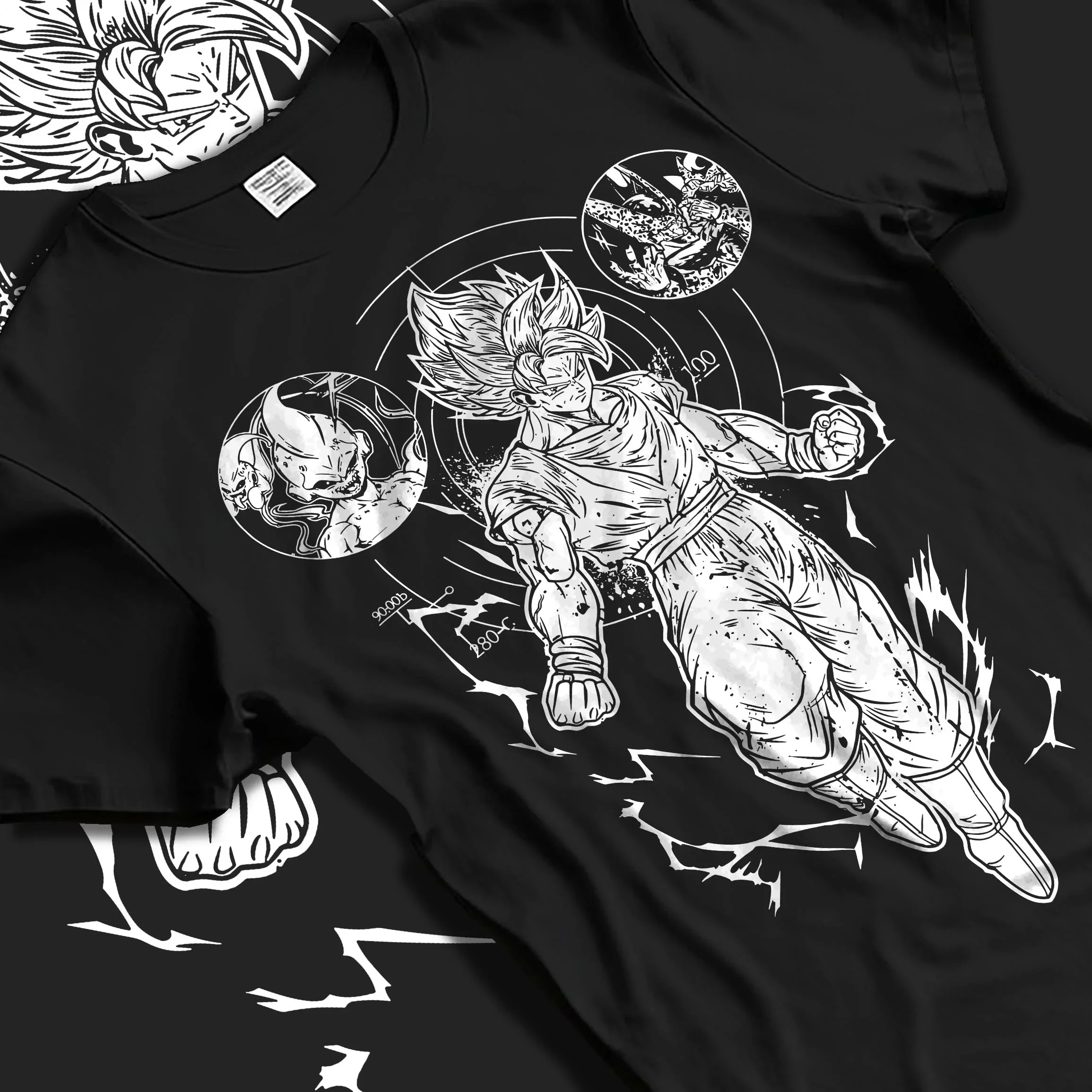 Goku Dragon Ball Z Hoodie Ultra Instinct Burst Aura Strike - Image 5