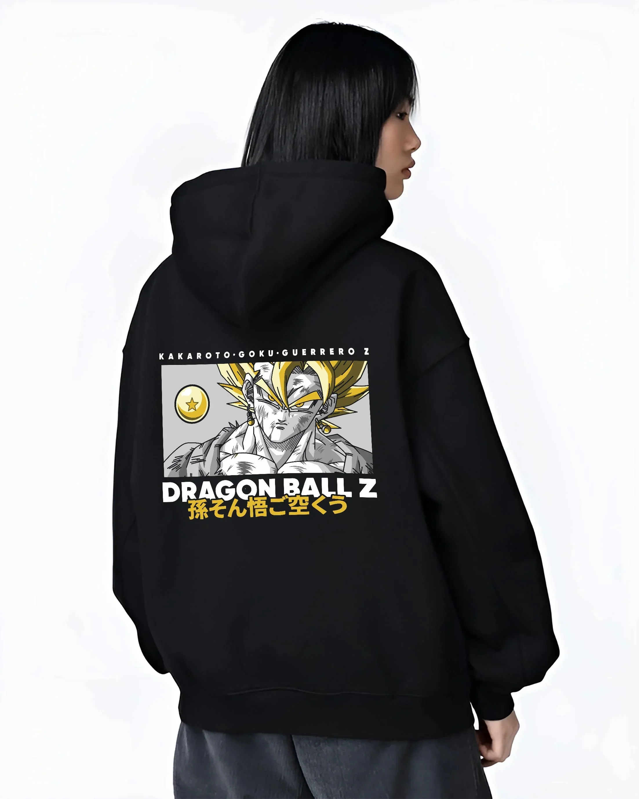 Goku Vegeta Dragon Ball Z Hoodie Super Saiyan Fusion Form - Image 3