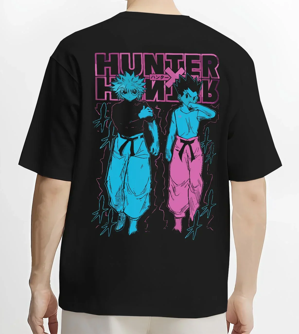 Gon Killua Hunter x Hunter Hoodie Duo Battle Stance - Image 4