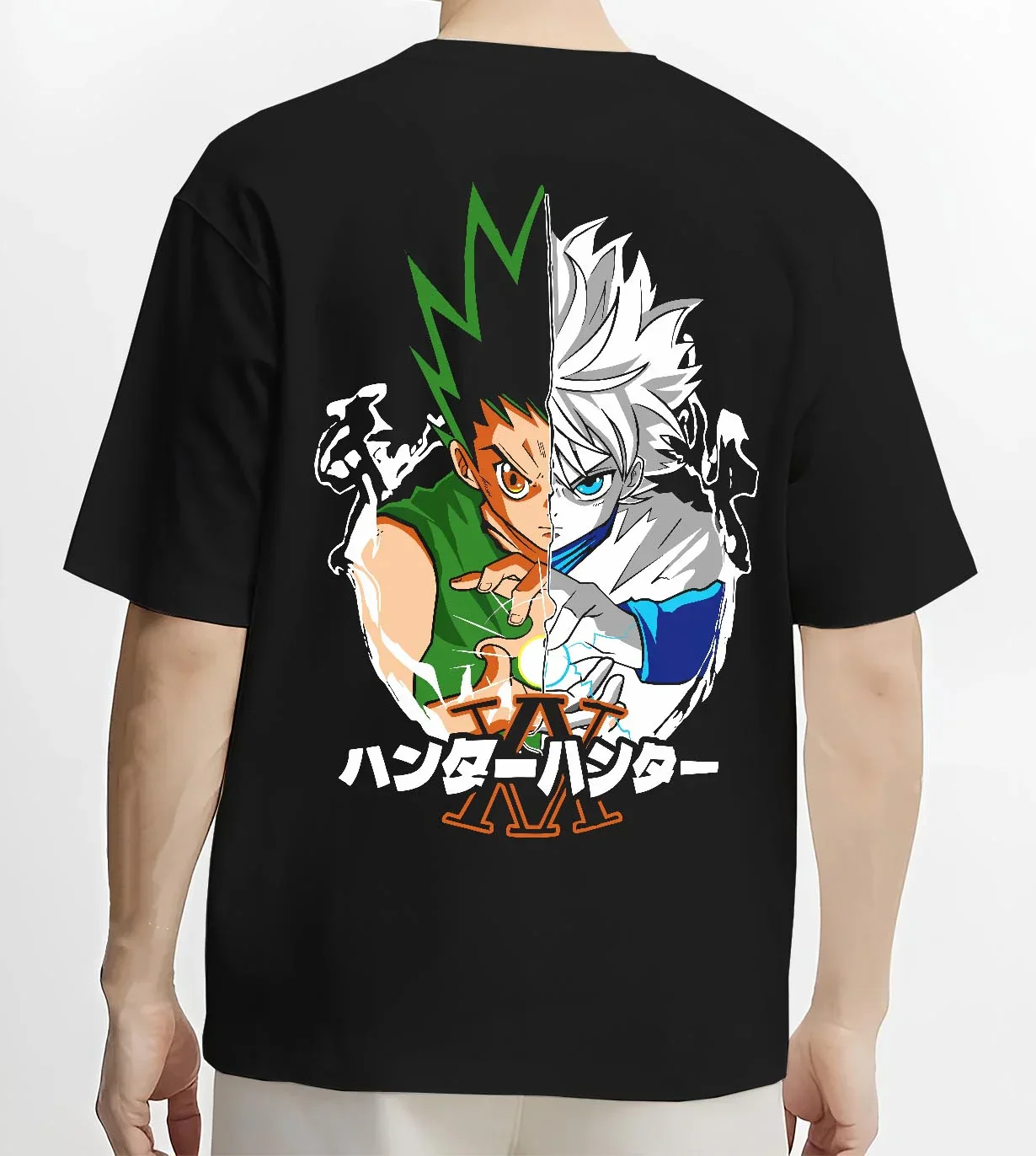 Gon Killua Hunter x Hunter Hoodie Team Battle Aura - Image 4