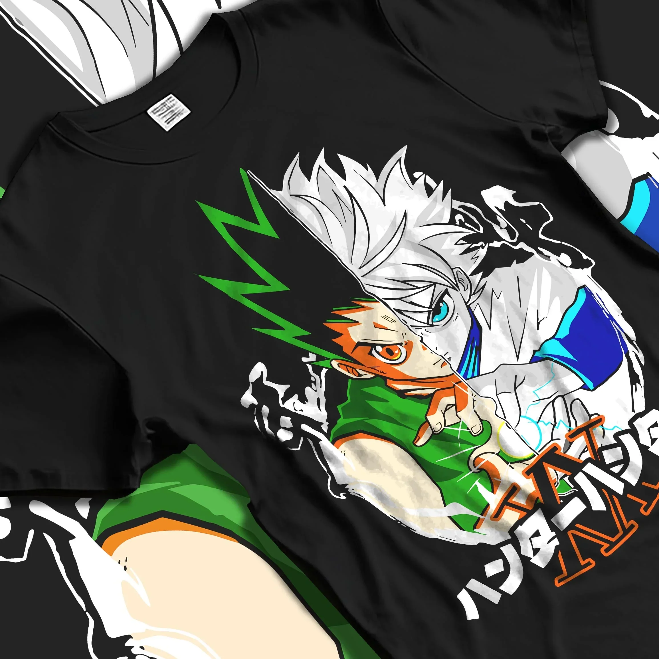 Gon Killua Hunter x Hunter Hoodie Team Battle Aura - Image 5