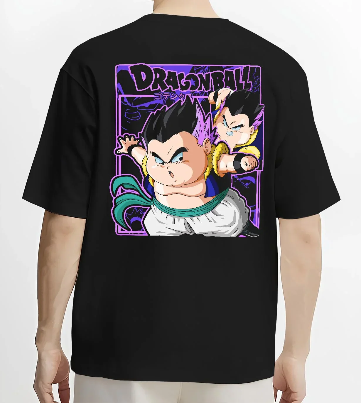 Goten Trunks Dragon Ball Z Hoodie Fusion Dance Pose - Image 4