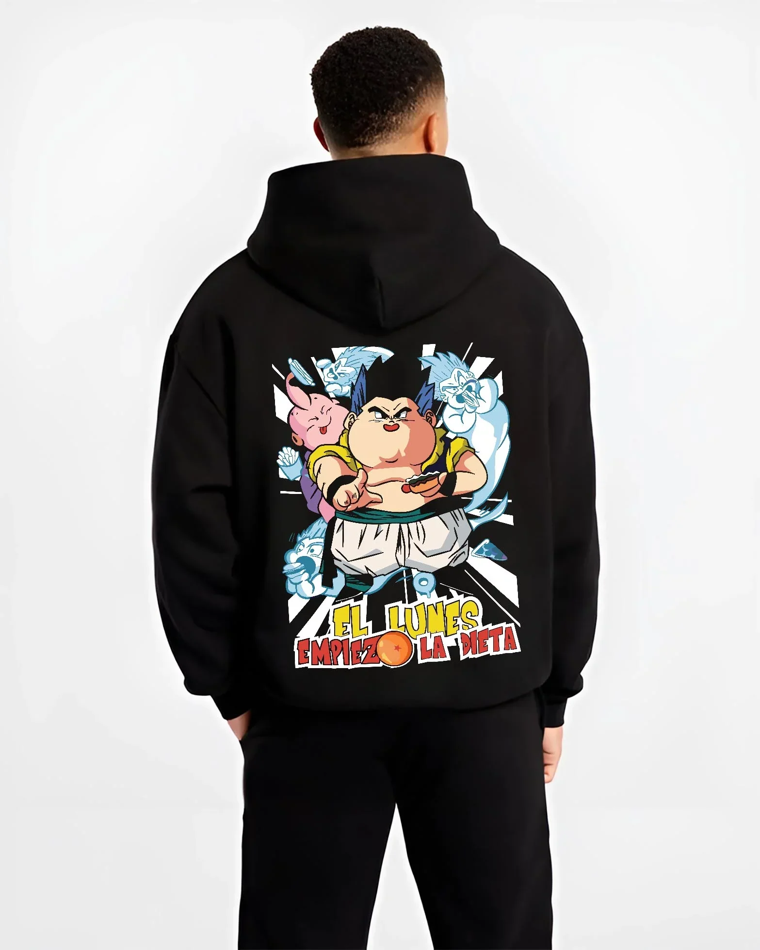 Gotenks Dragon Ball Z Hoodie Fusion Power Strike - Image 2