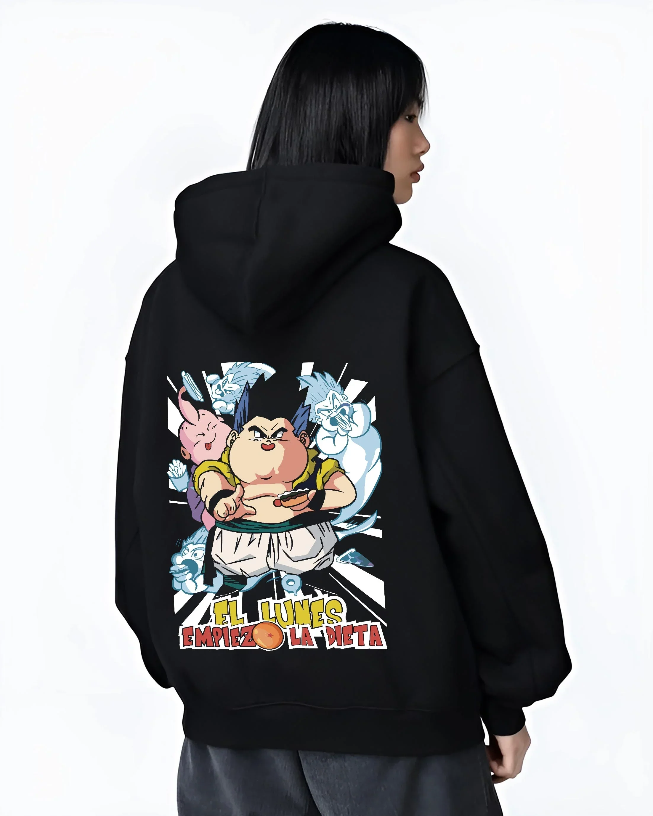 Gotenks Dragon Ball Z Hoodie Fusion Power Strike - Image 3