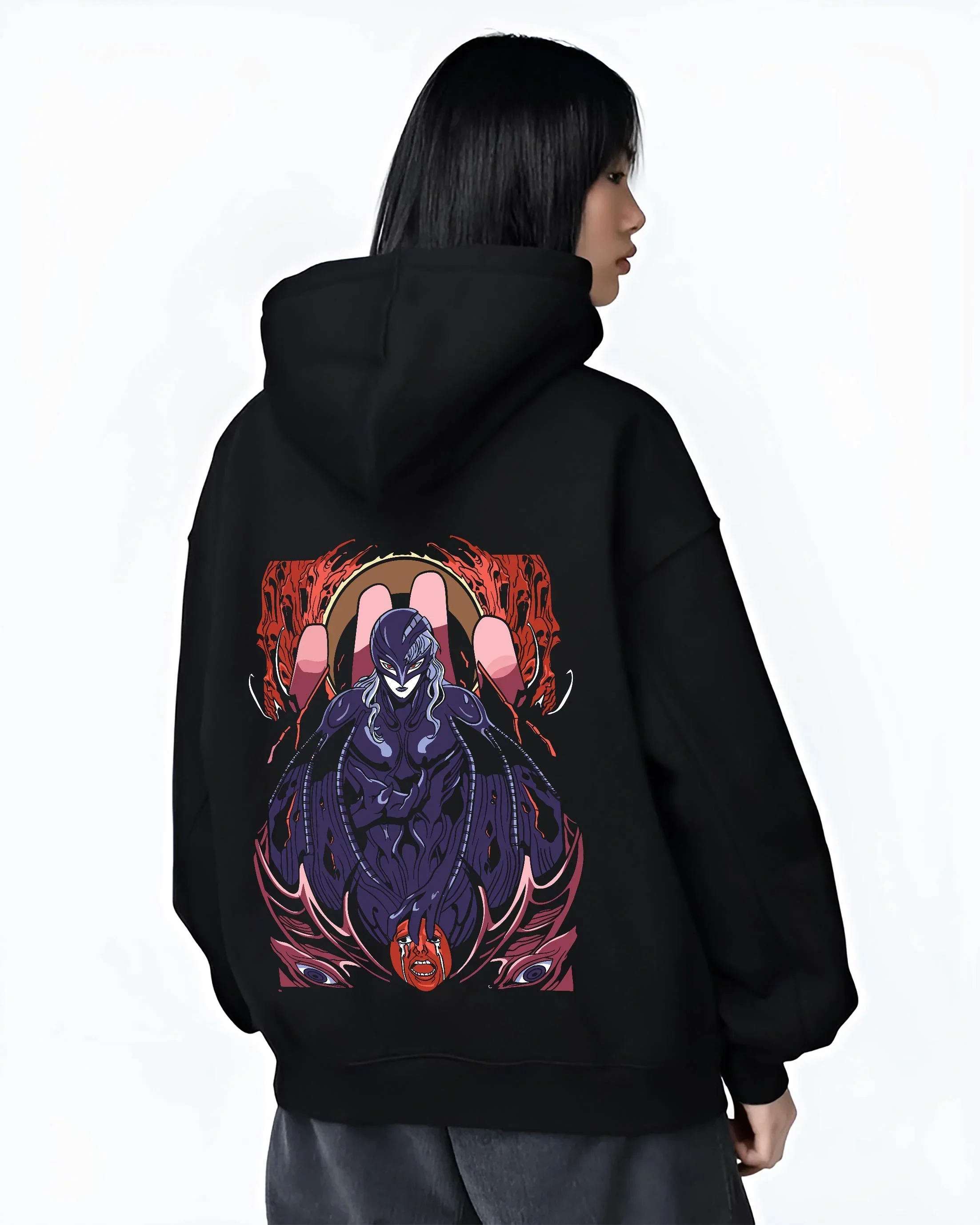 Griffith Hoodie Berserk Anime Villain Dark Fantasy Demon - Image 3