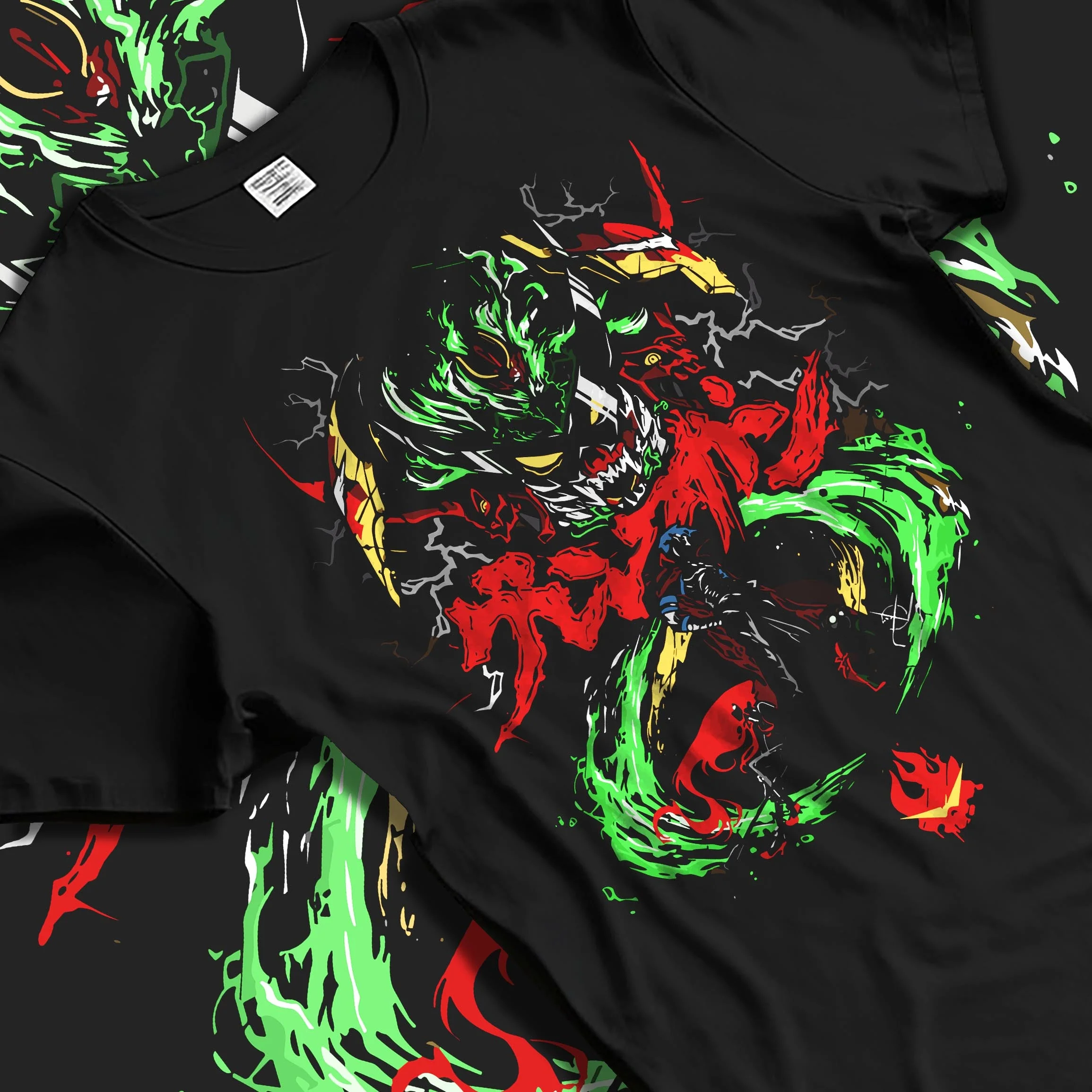 Gurren Lagann Mecha Spiral Emblem Streetwear Hoodie - Image 5