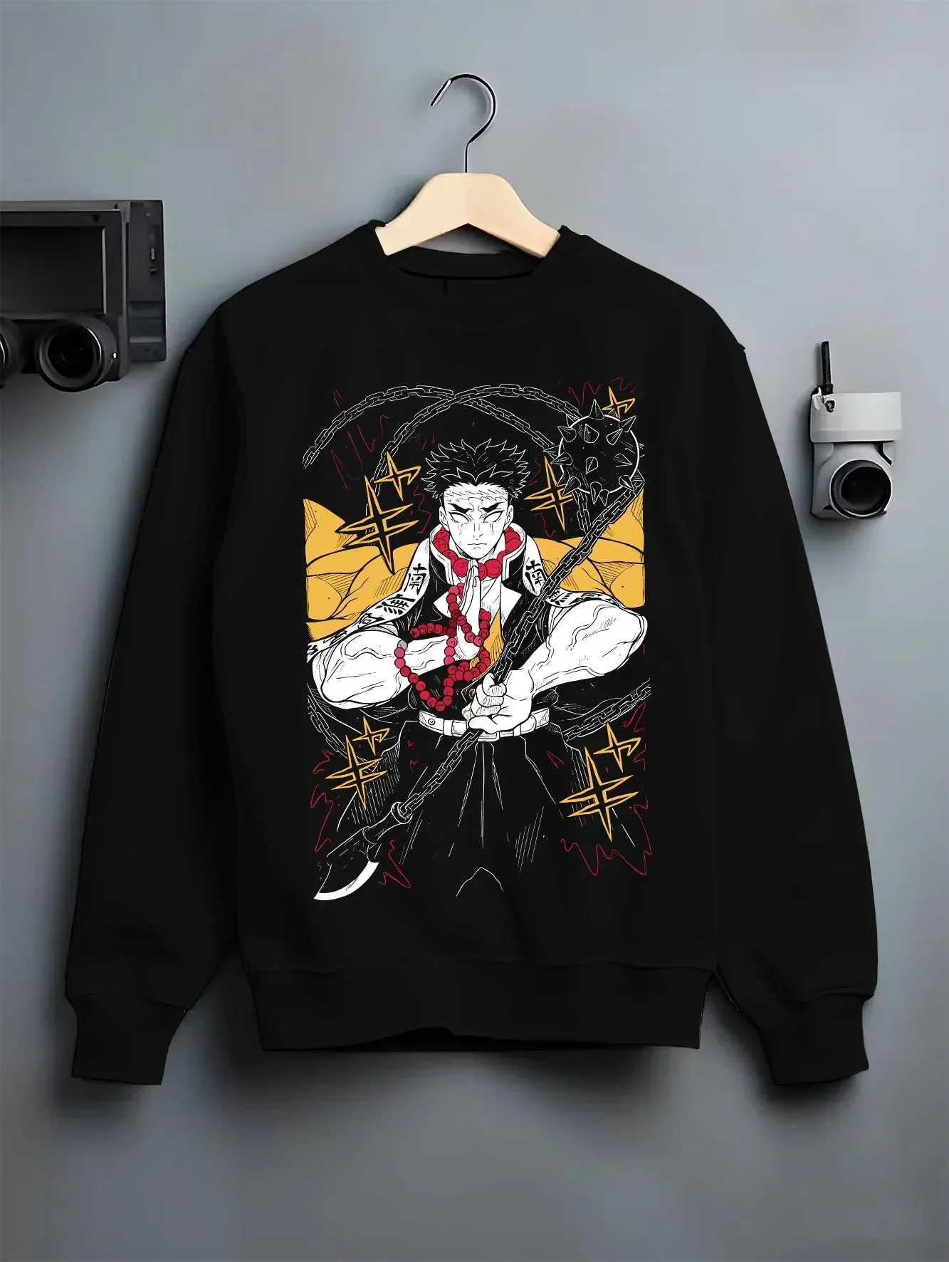 Gyomei Himejima Hoodie Demon Slayer Prayer Pose - Image 6