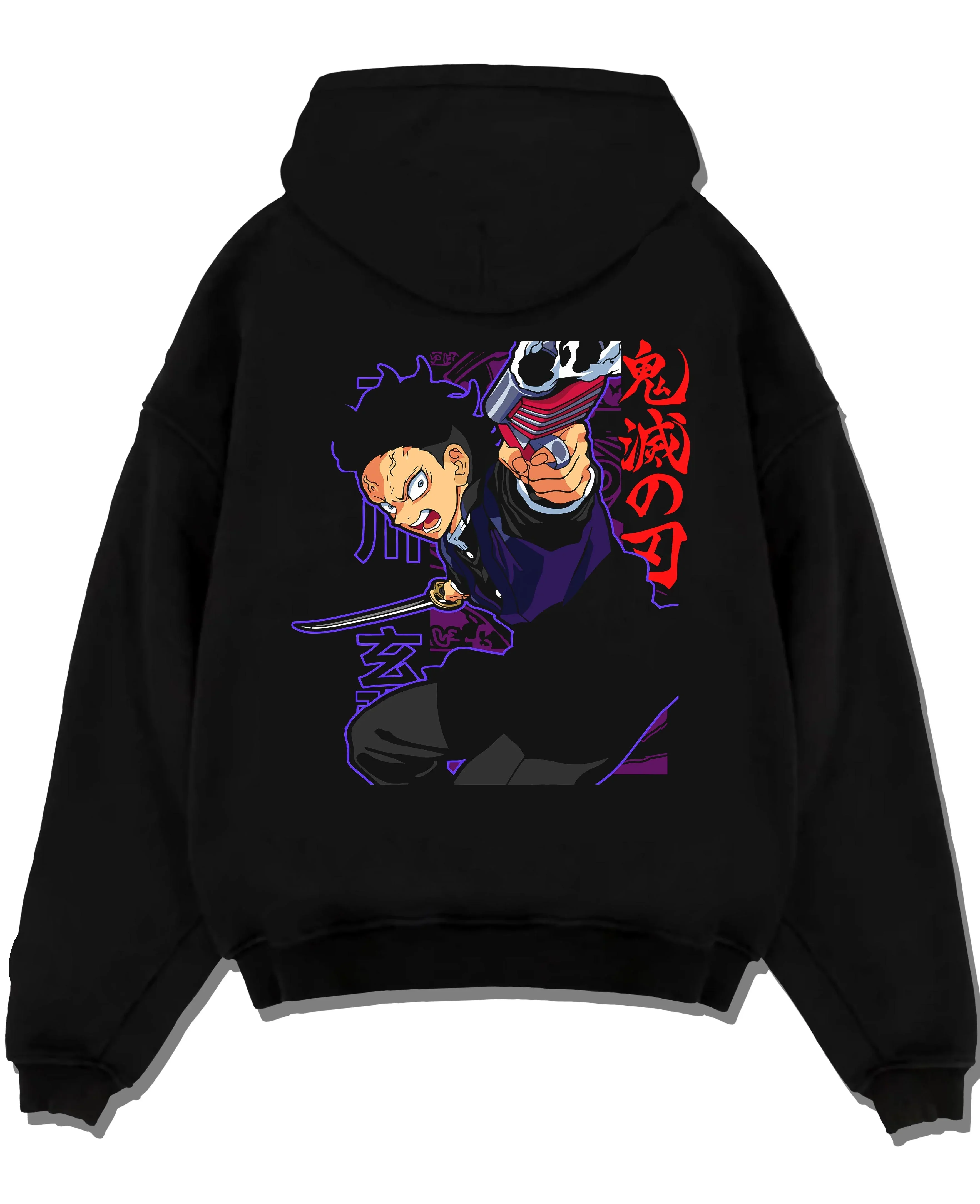 Gyomei Himejima Demon Slayer Hoodie Stone Form