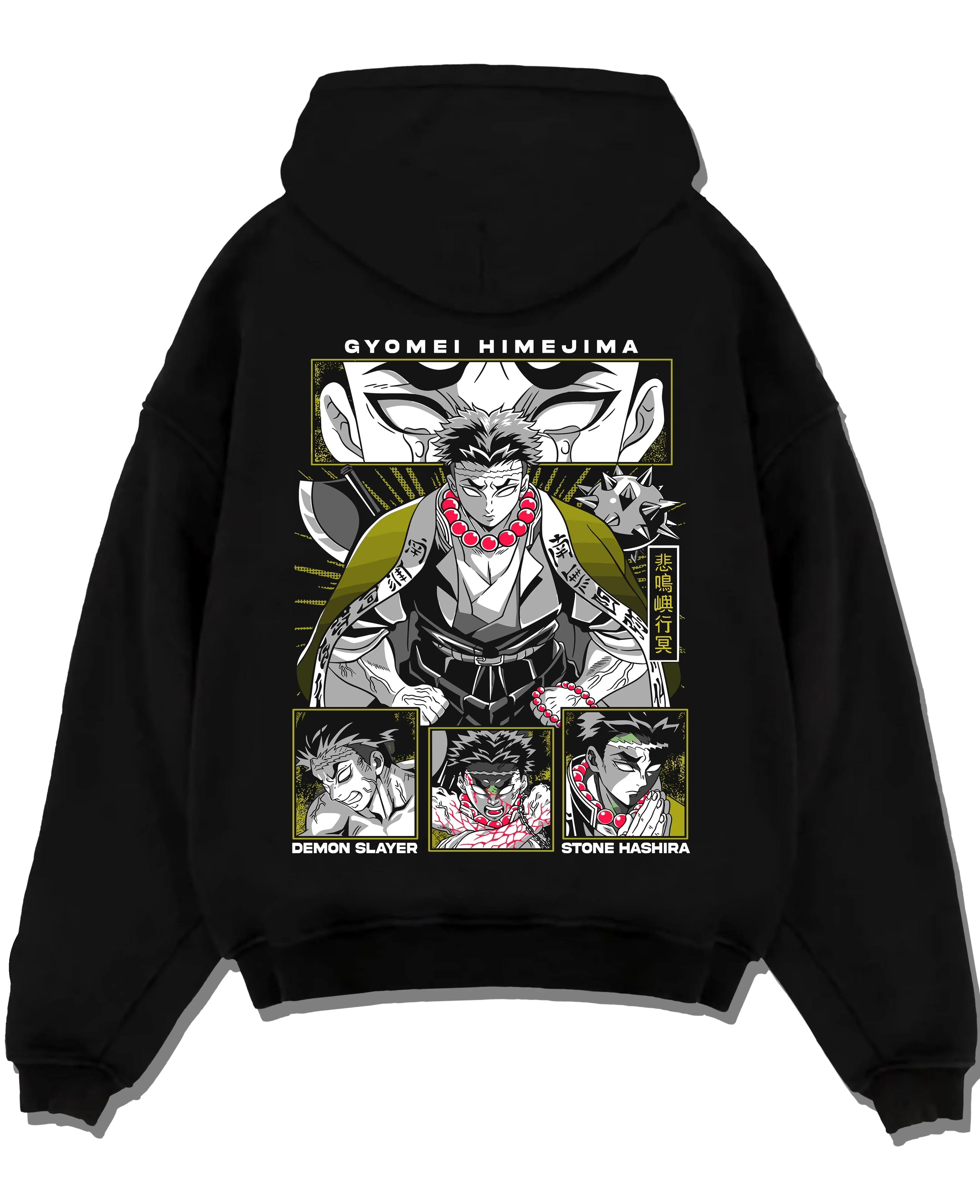Gyomei Himejima Kimetsu no Yaiba Hoodie Stone Hashira