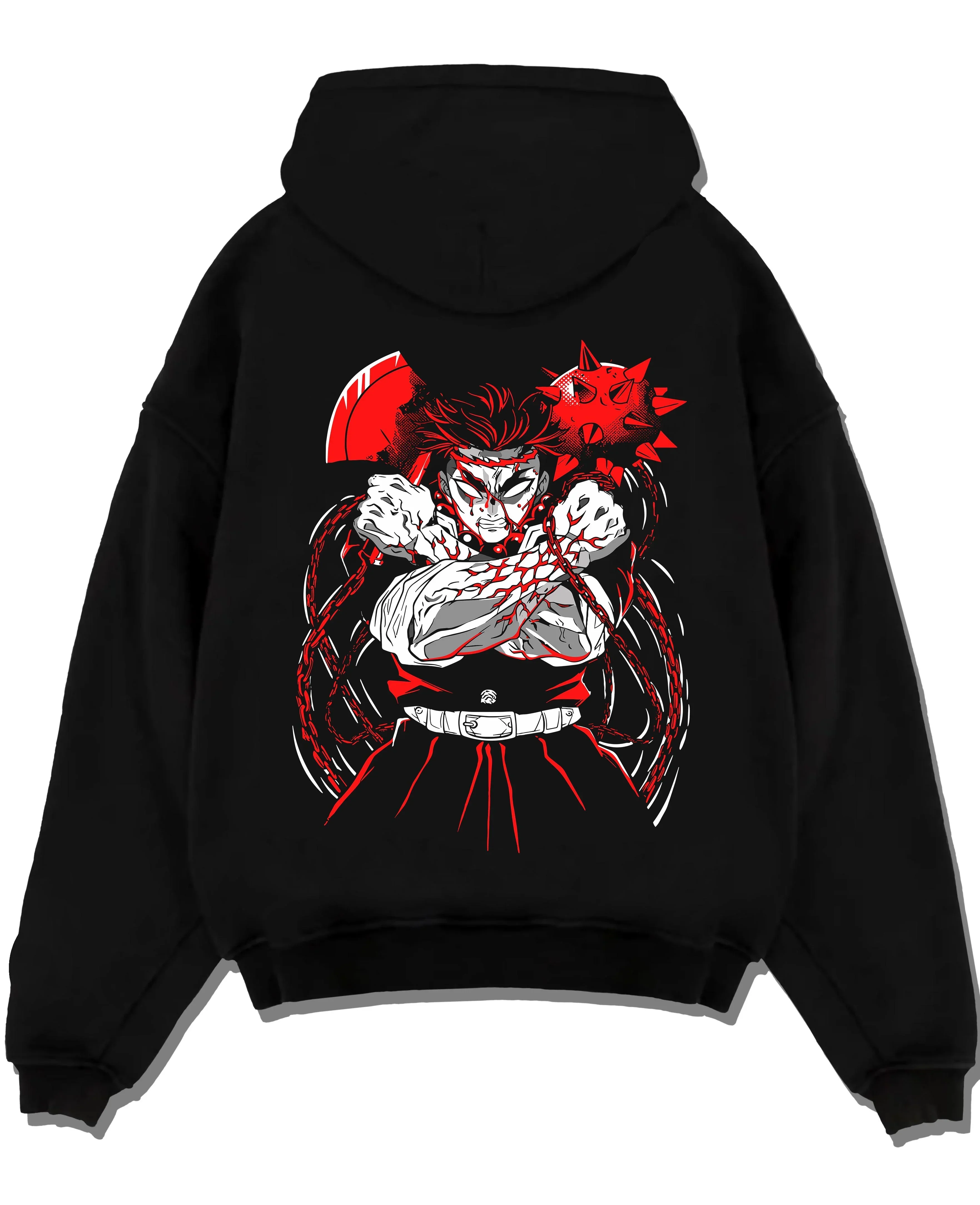 Kimetsu no Yaiba Hoodie Gyomei Himejima Stone Strength