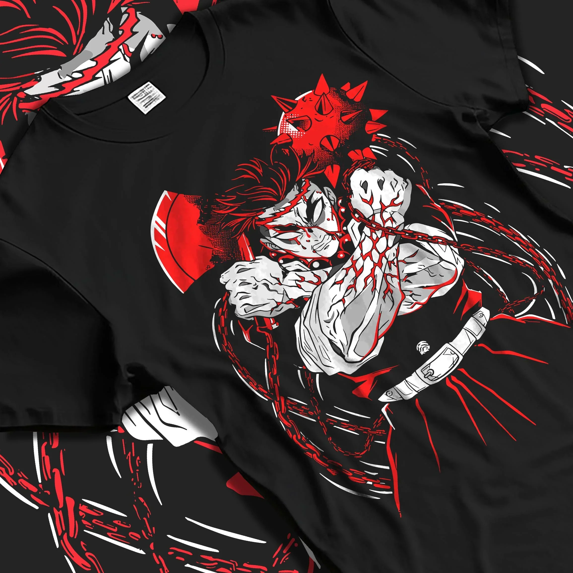 Kimetsu no Yaiba Hoodie Gyomei Himejima Stone Strength - Image 5