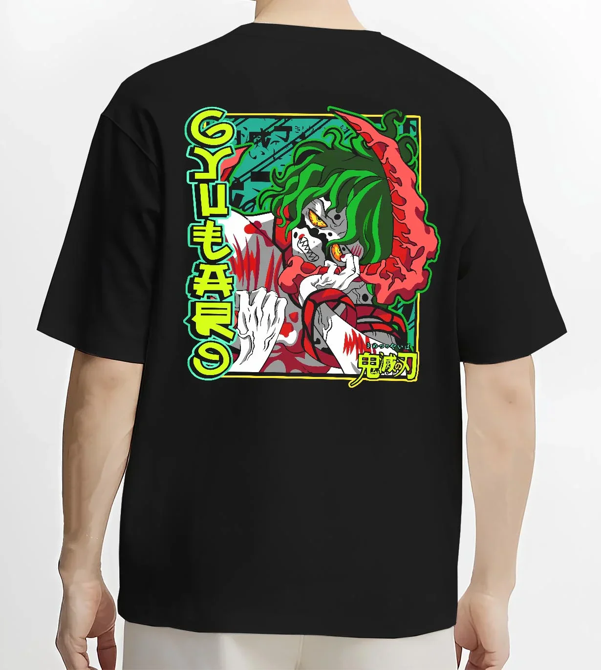 Gyutaro Demon Slayer Hoodie Upper Moon Power - Image 4