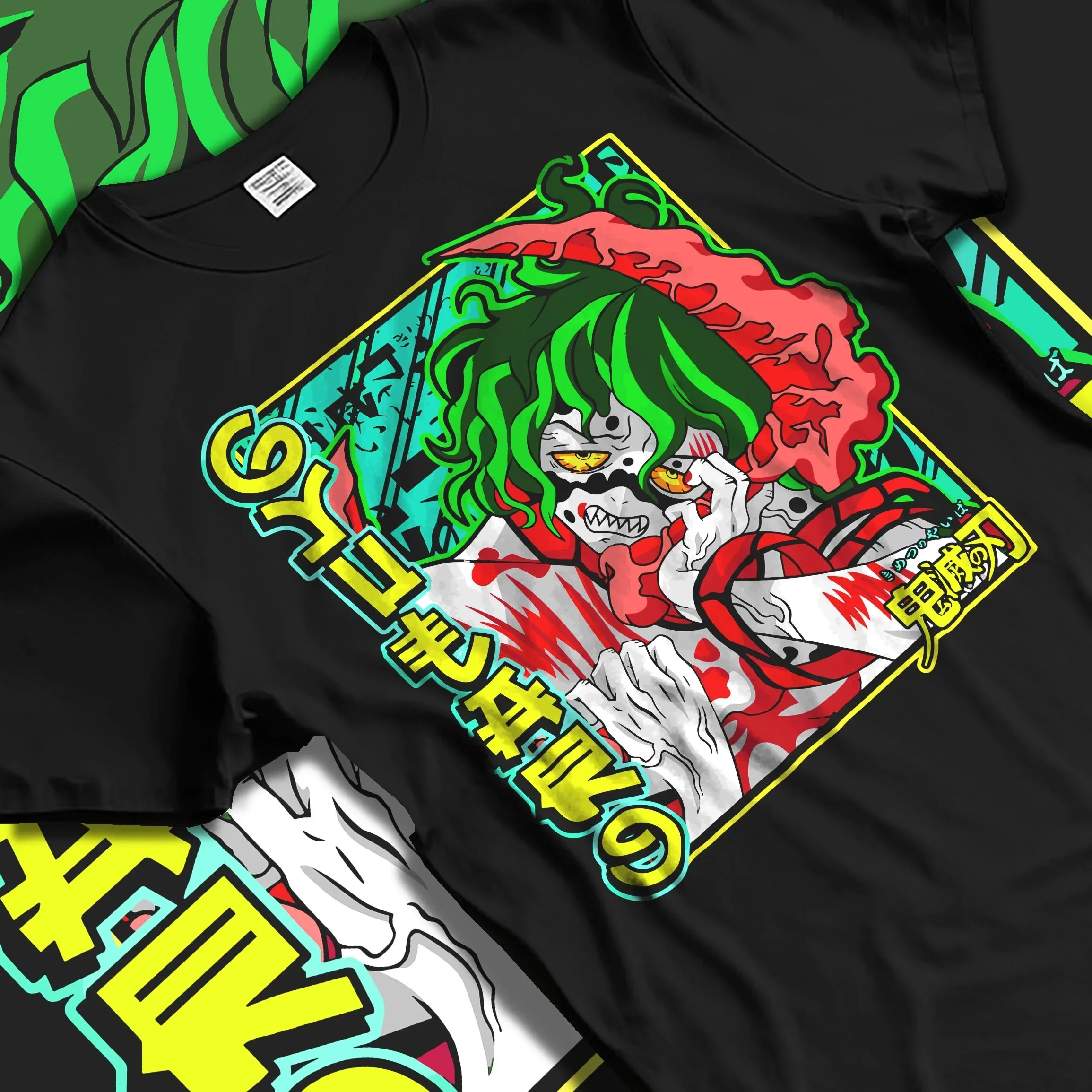 Gyutaro Demon Slayer Hoodie Upper Moon Power - Image 5