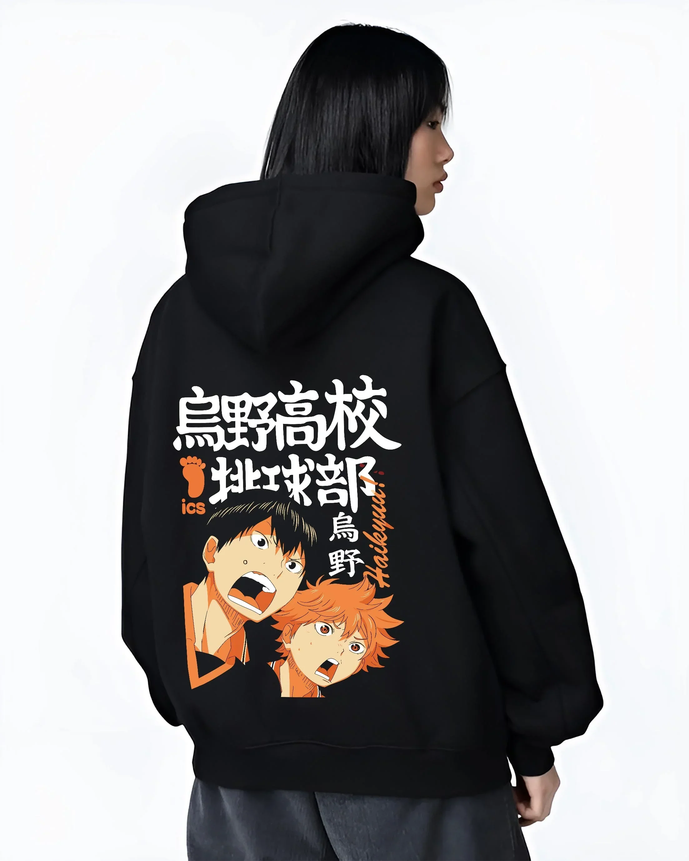 Haikyuu Hoodie Shoyo Hinata Karasuno Jump Jumper - Image 3