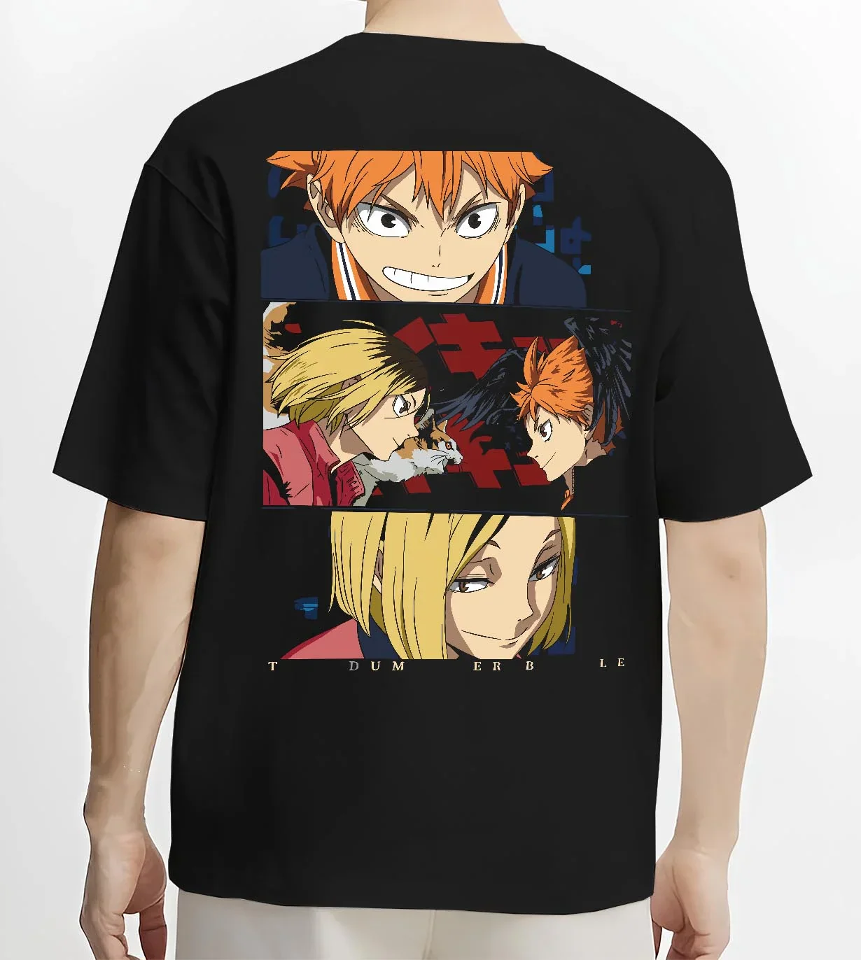 Haikyuu Hoodie Shoyo Hinata Confident Look Jumper - Image 4