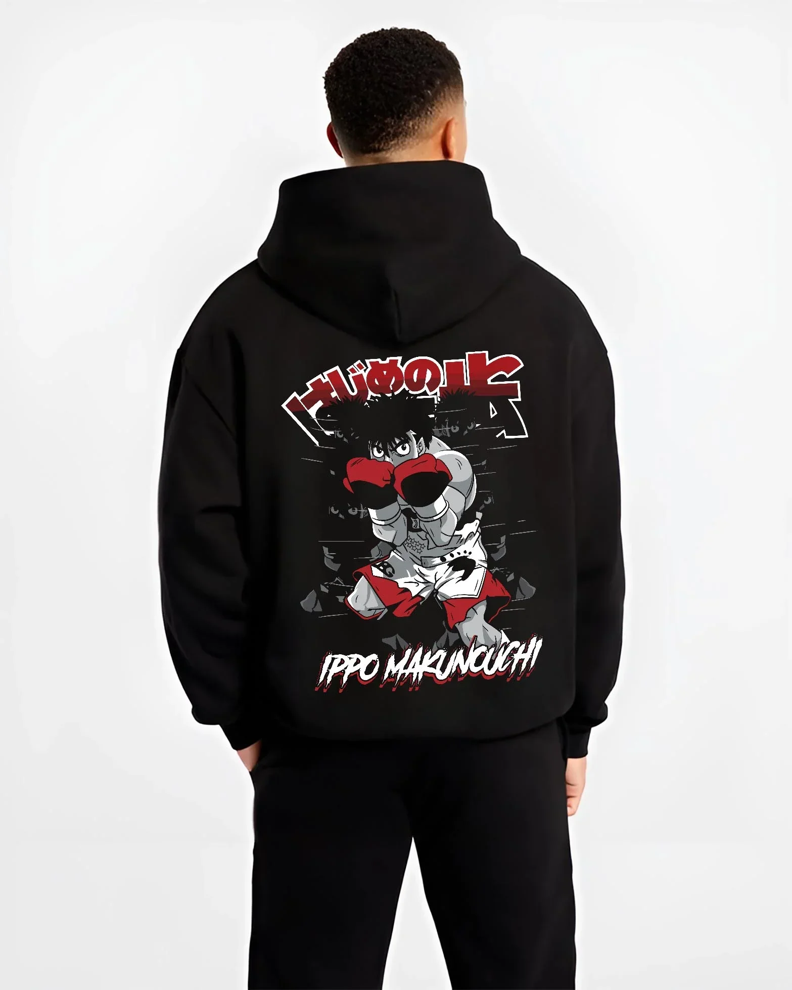 Hajime no Ippo Hoodie Ippo Makunouchi Determined - Image 2