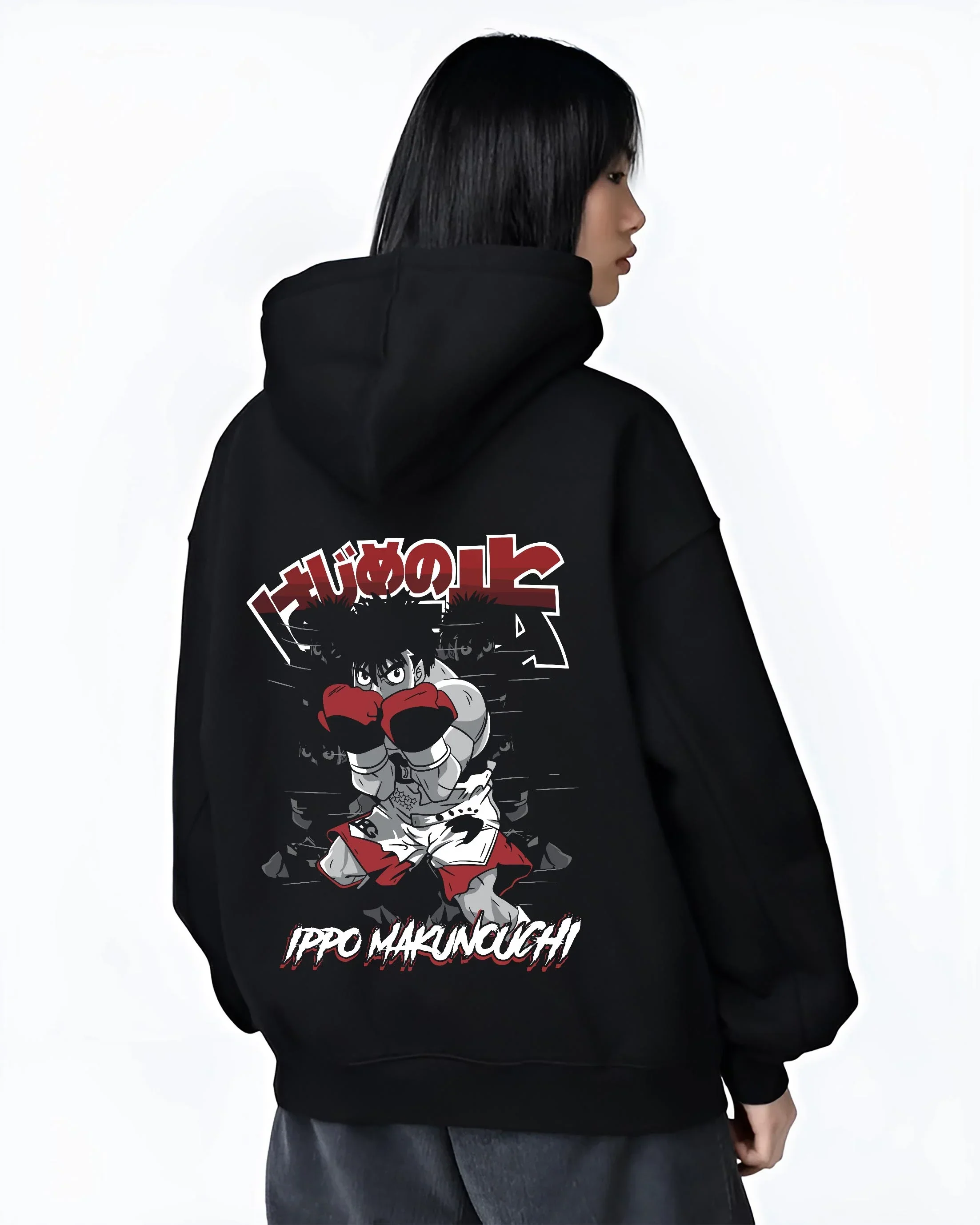 Hajime no Ippo Hoodie Ippo Makunouchi Determined - Image 3