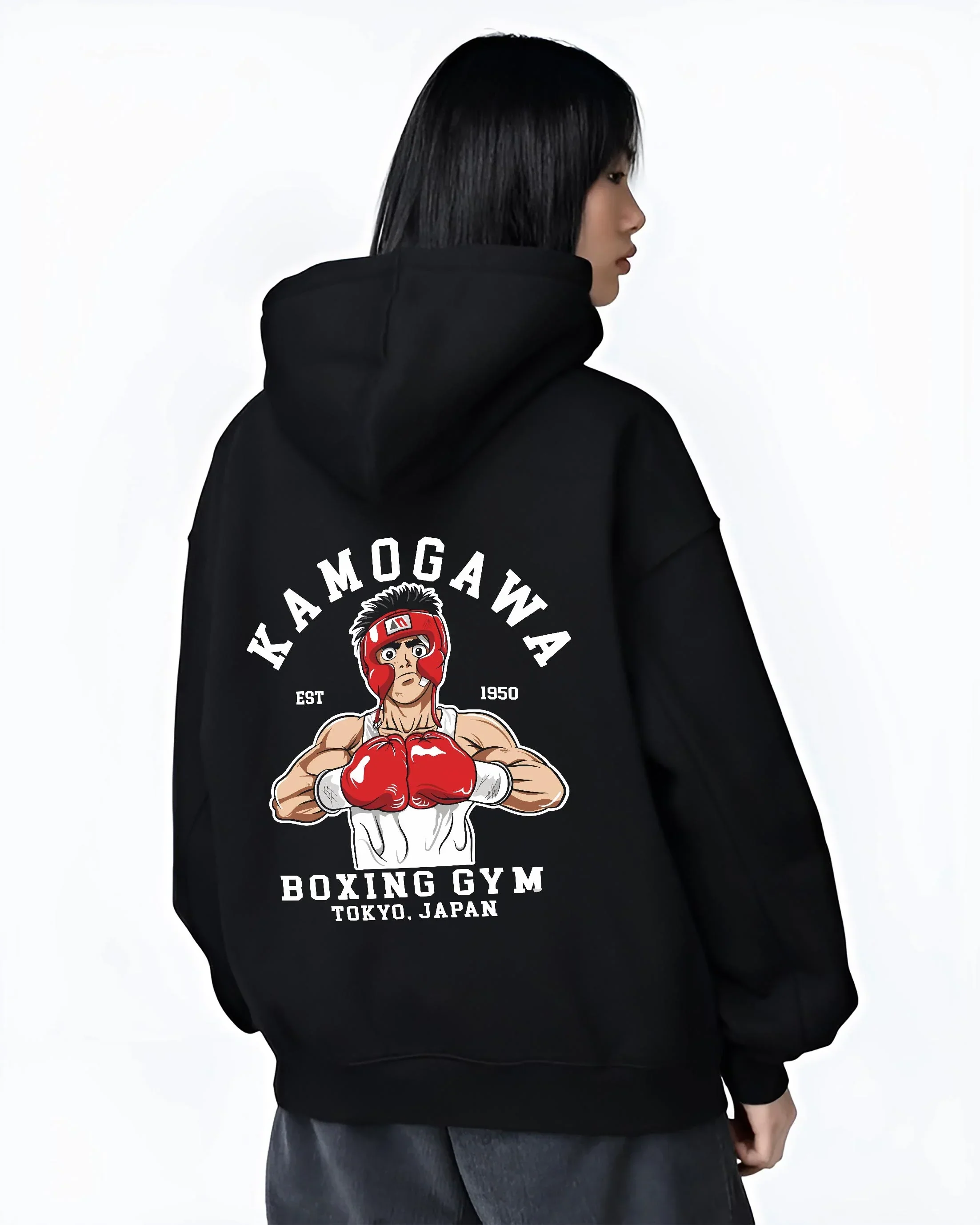 Hajime no Ippo Hoodie Ippo Makunouchi Ring Jumper - Image 3