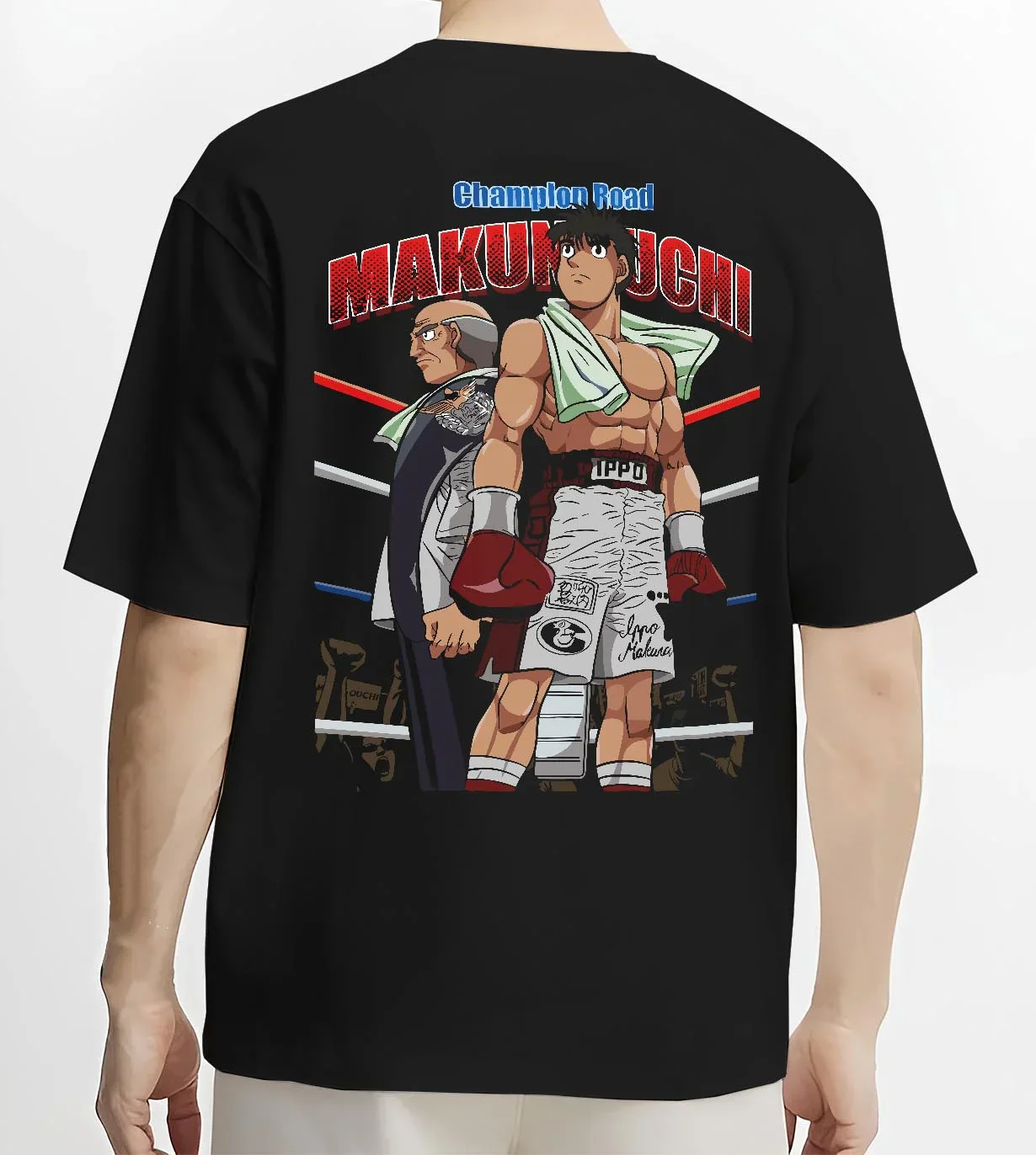 Hajime no Ippo Hoodie Ippo Makunouchi Training Jumper - Image 4