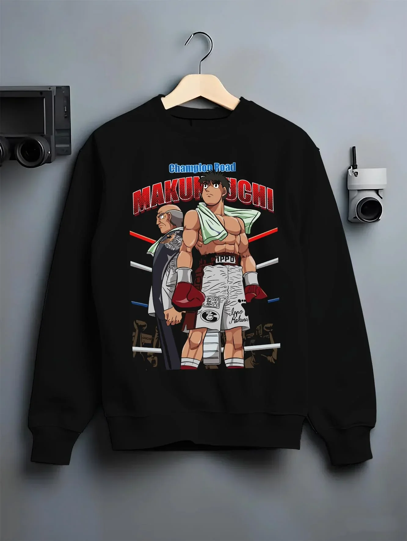 Hajime no Ippo Hoodie Ippo Makunouchi Training Jumper - Image 6