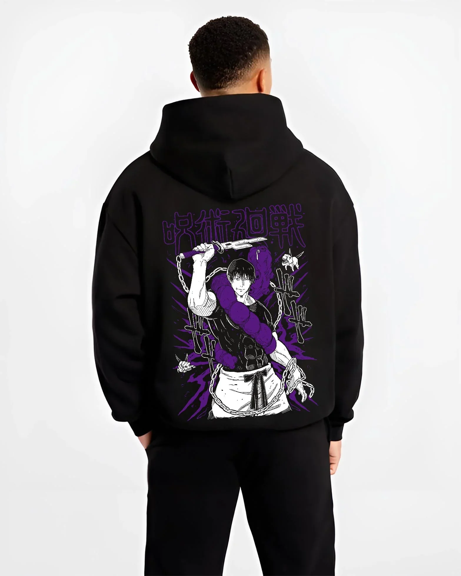 Hanami Jujutsu Kaisen Hoodie Cursed Spirit Fighter - Image 2