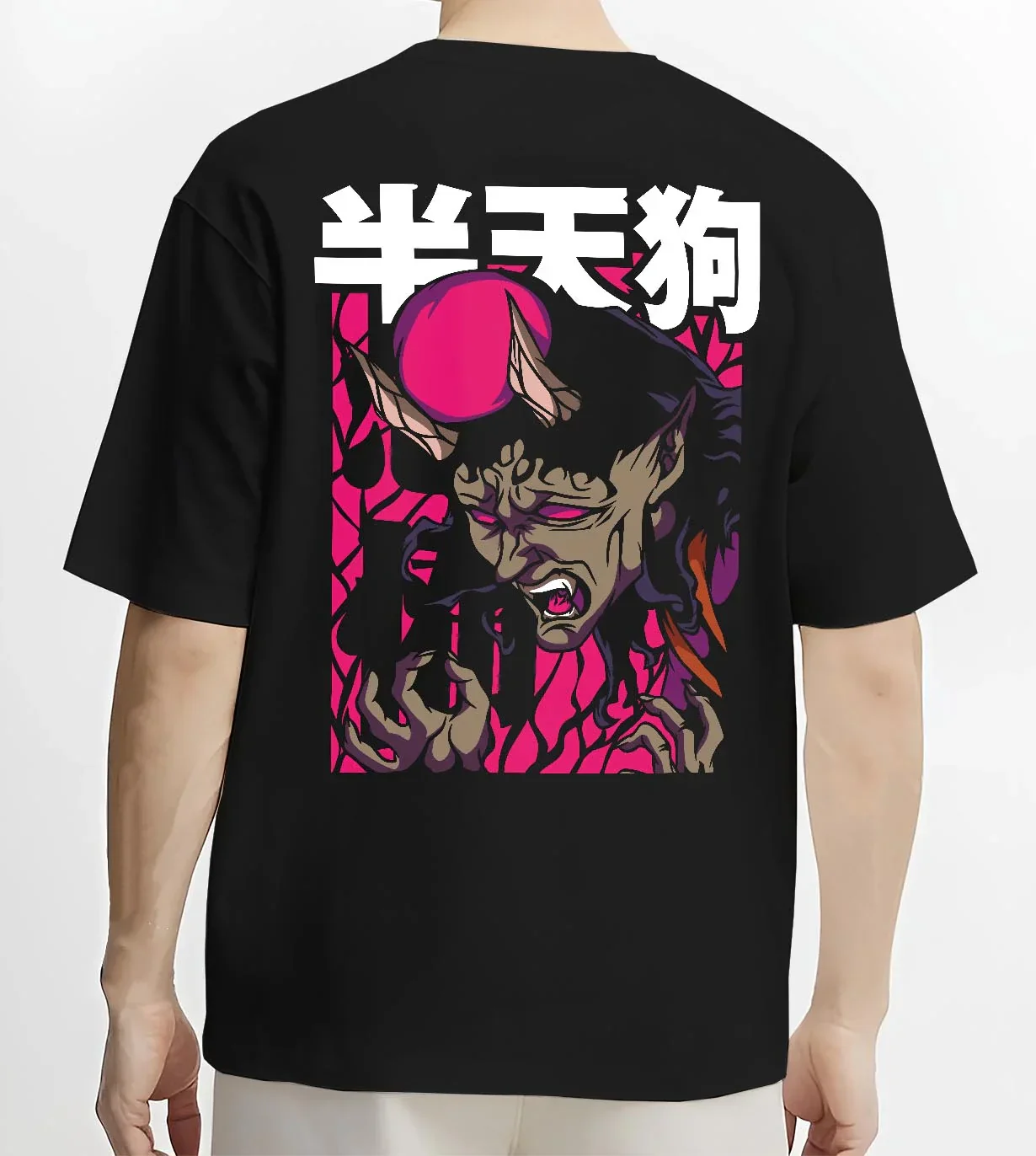 Hantengu Hoodie Demon Slayer Upper Moon 4 Villain Anime - Image 4