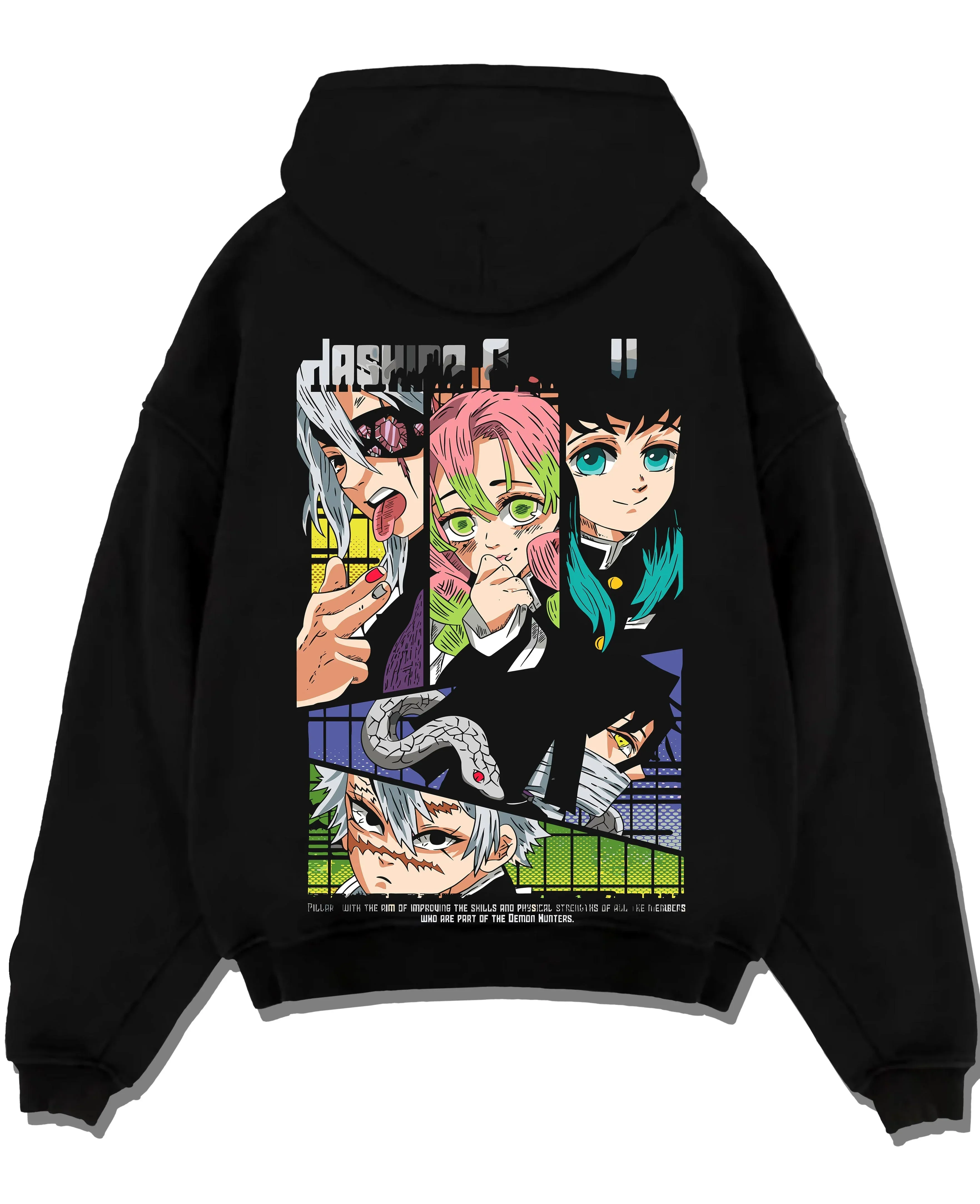Kimetsu no Yaiba Hoodie Hashira Corps Group