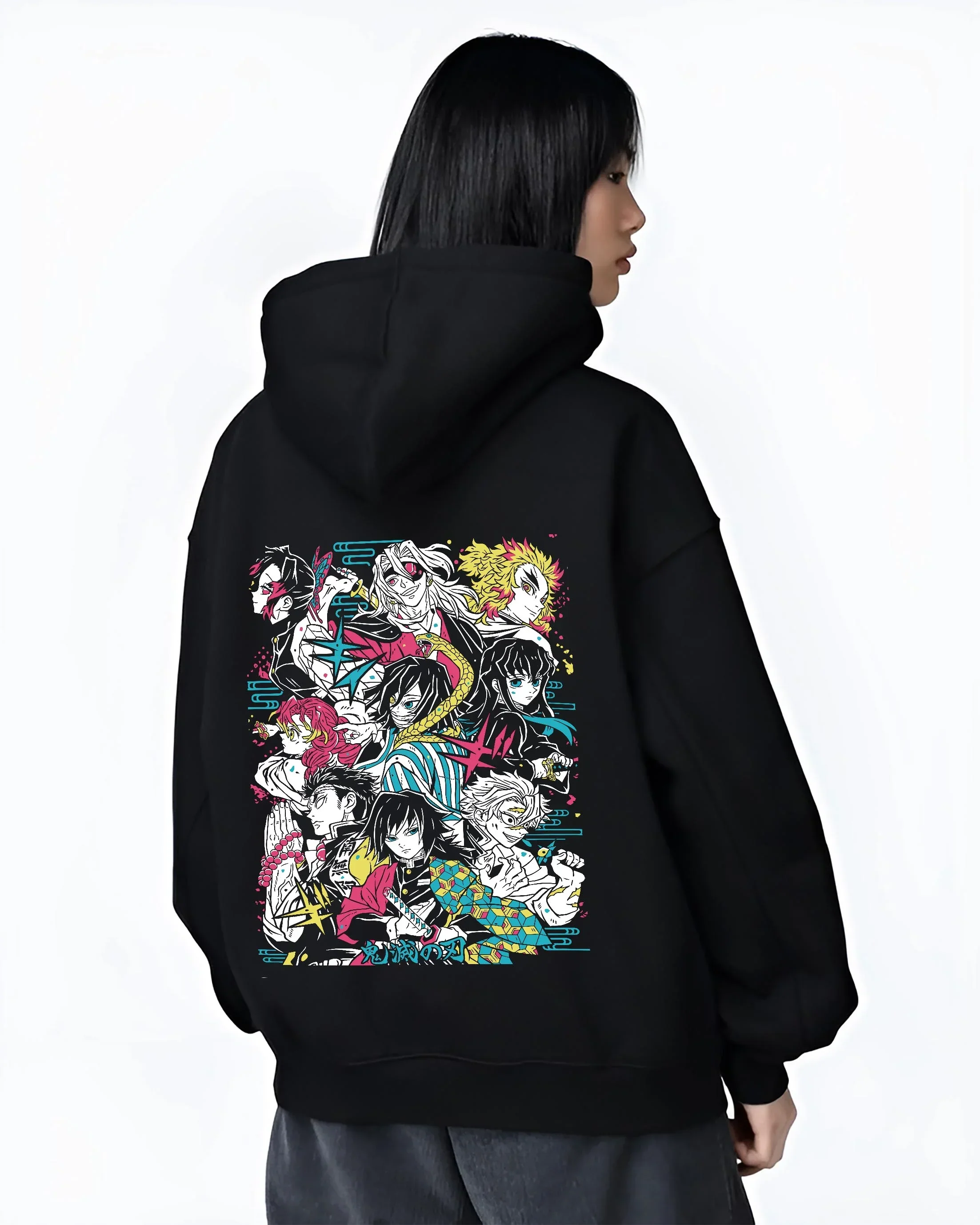 Demon Slayer Hoodie Hashira Corps Gathering - Image 3