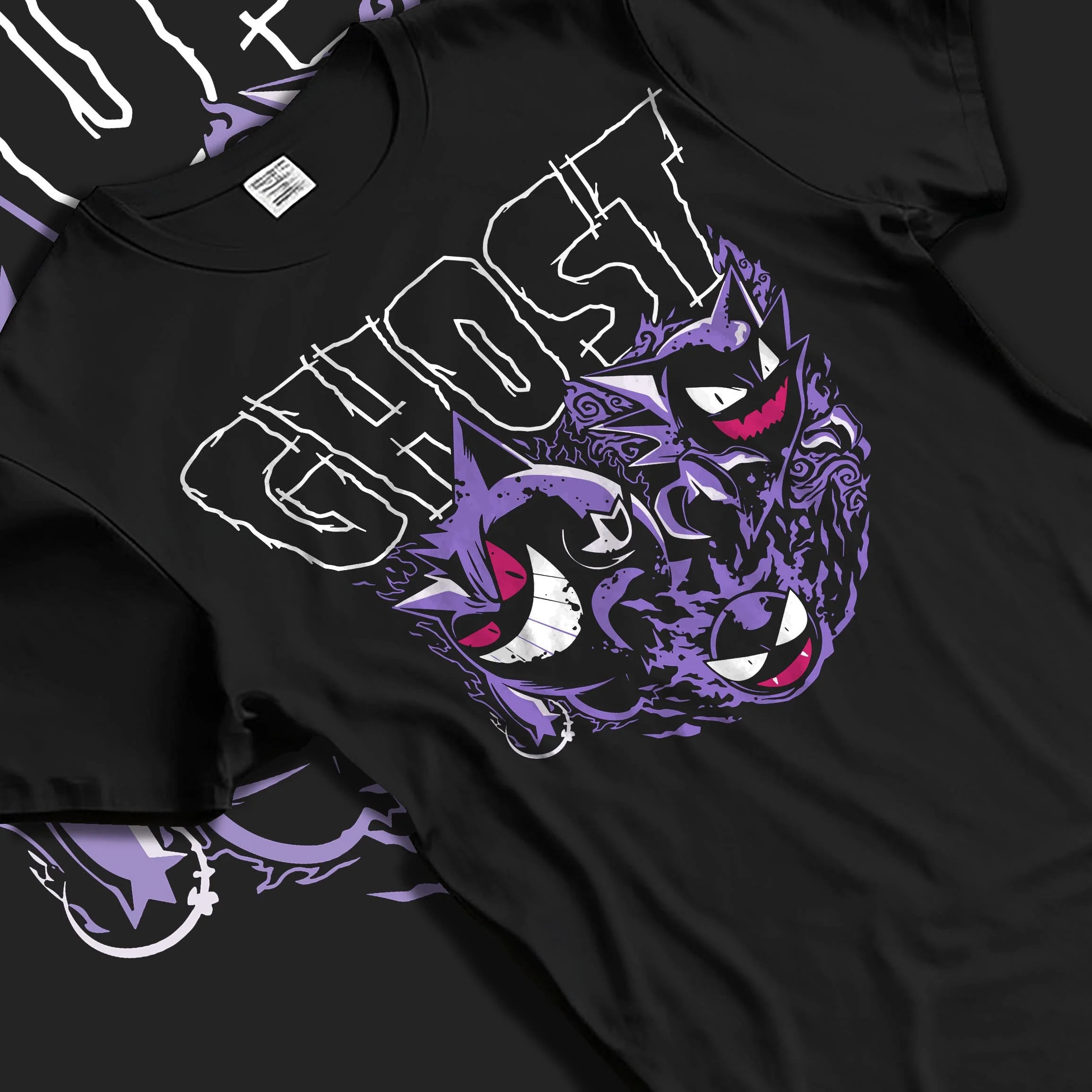 Haunter & Gengar Pokémon Hoodie – Shadow Duo Streetwear - Image 5