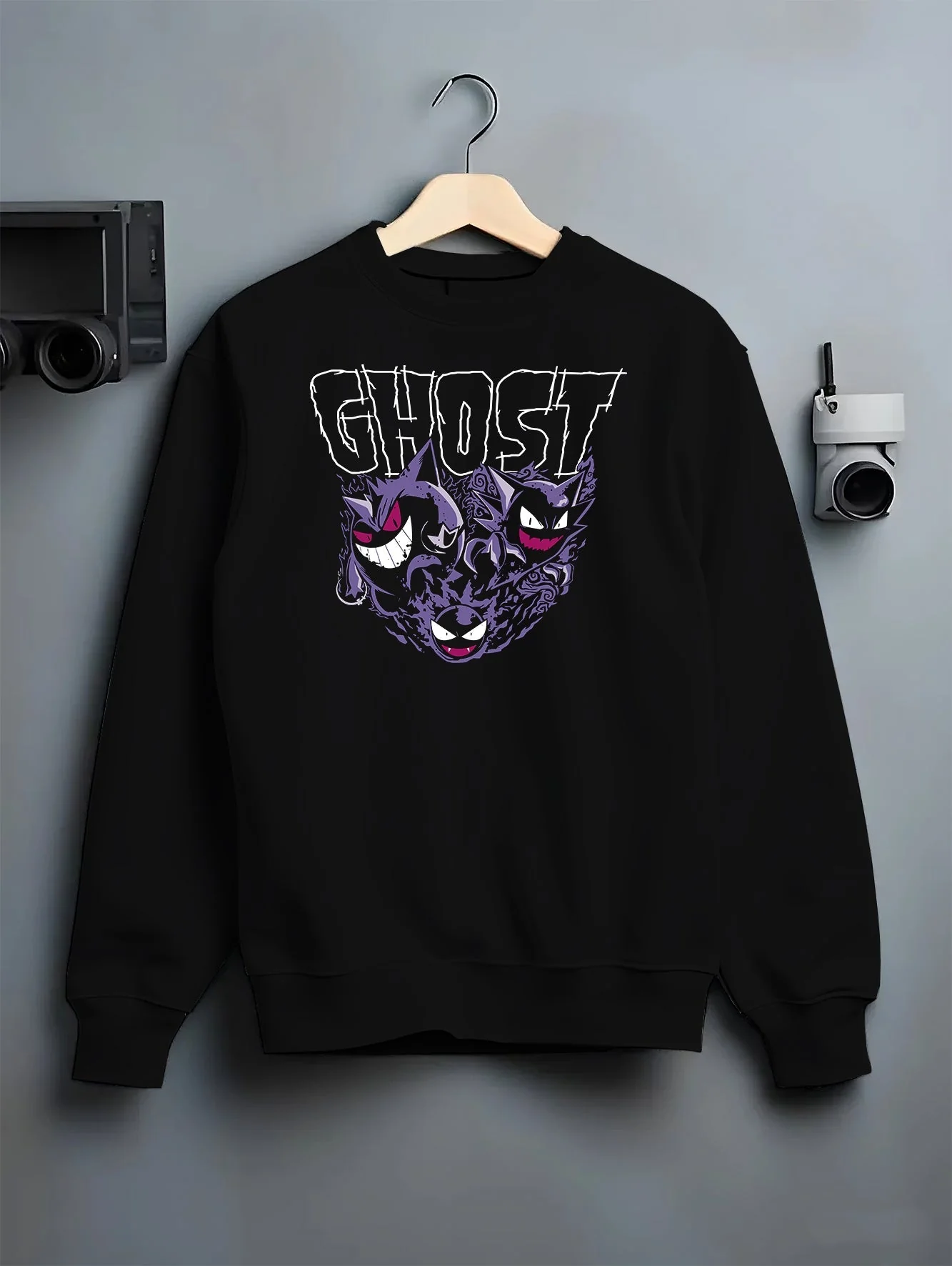 Haunter & Gengar Pokémon Hoodie – Shadow Duo Streetwear - Image 6