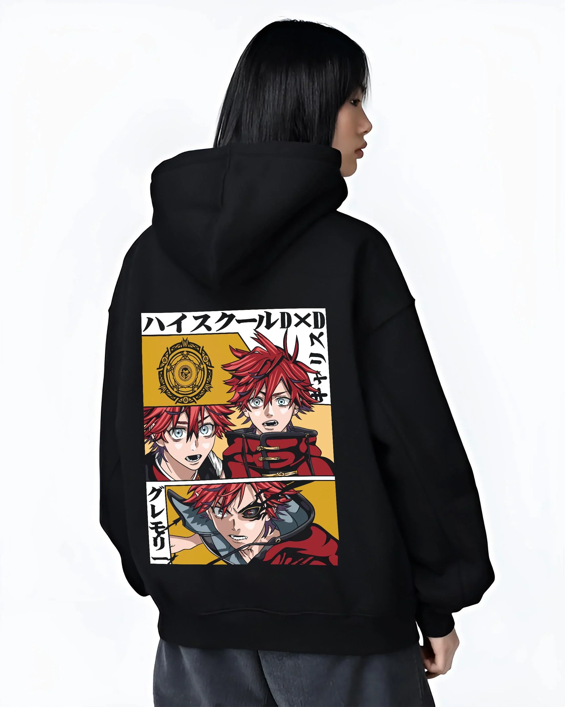 Highschool DxD Hoodie Garith Gremory Dragon Jumper - Image 3