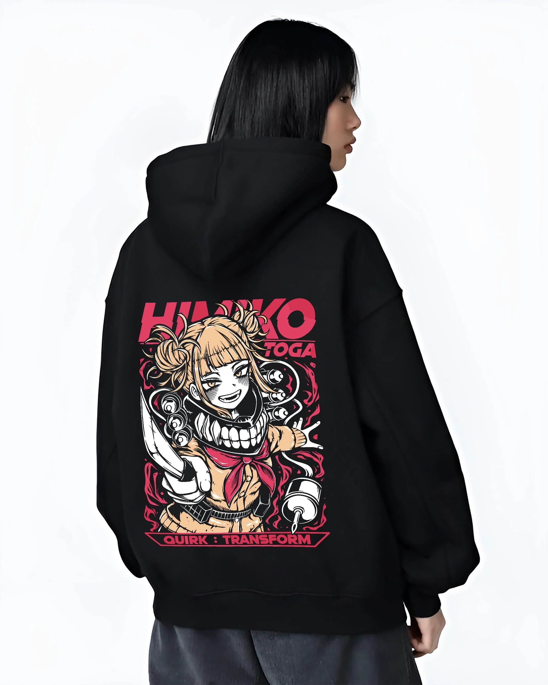 My Hero Academia Hoodie Himiko Toga Villain Jumper - Image 3