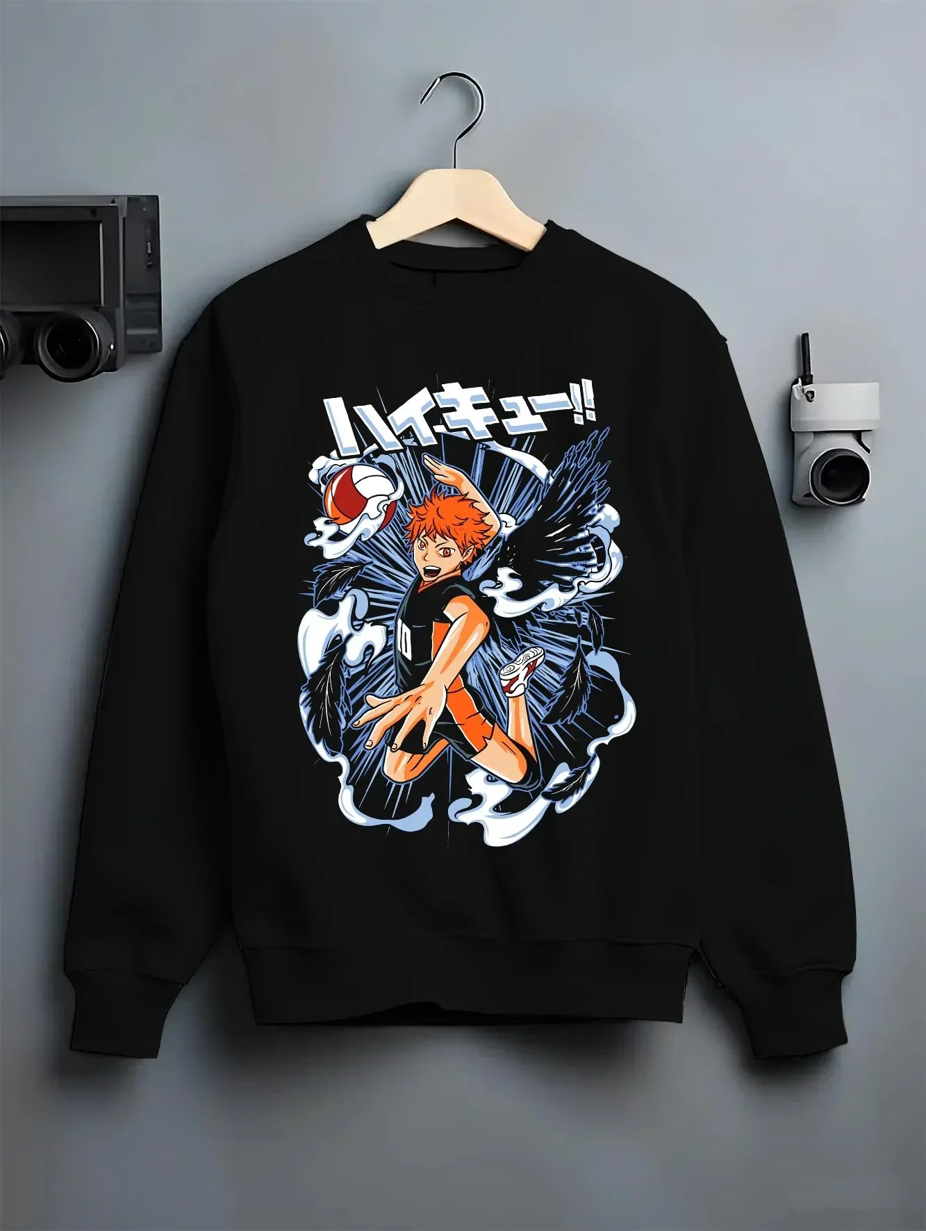 Haikyuu Hoodie Shoyo Hinata Action Jump Jumper - Image 6