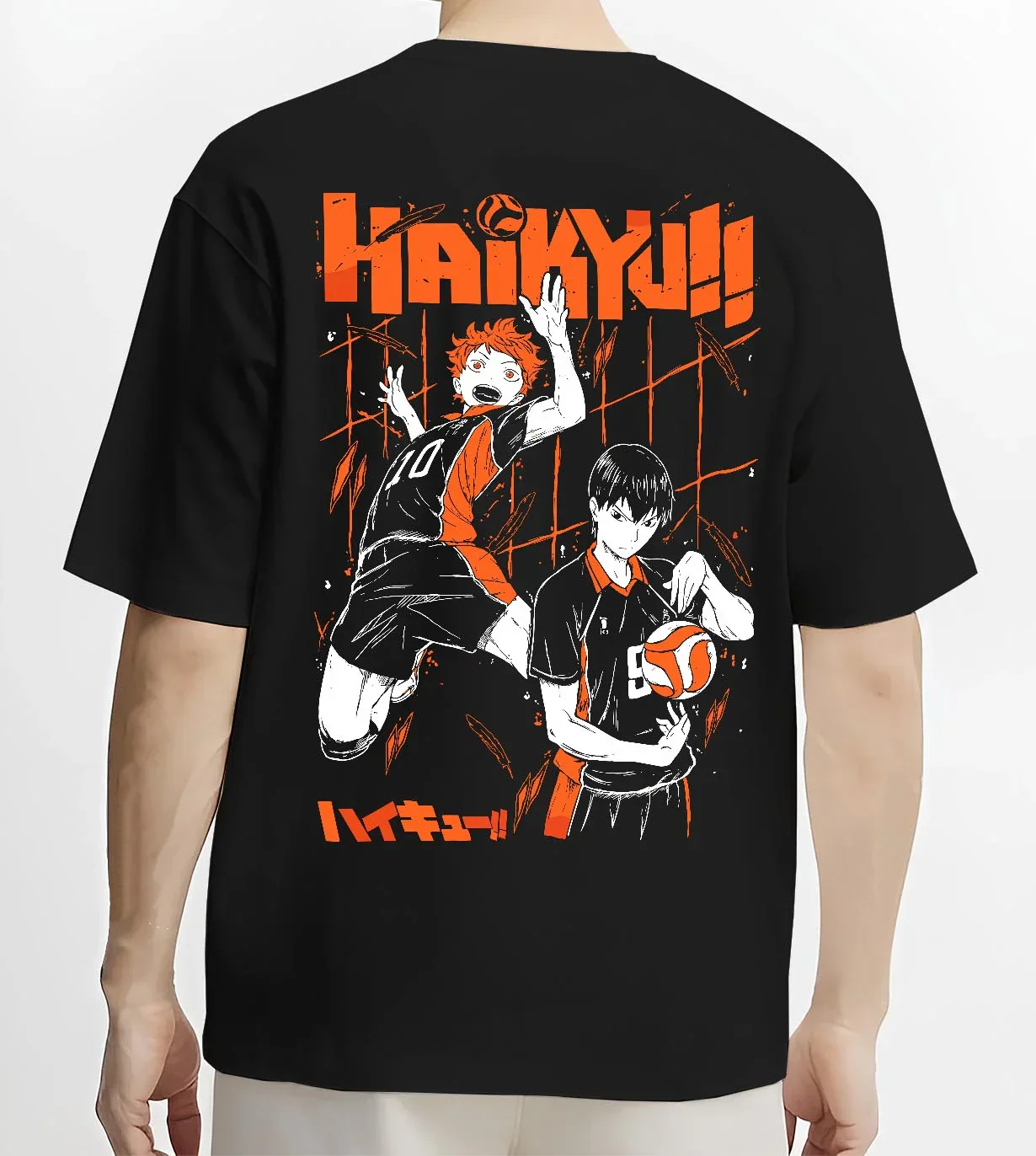 Haikyuu Hoodie Shoyo Hinata Tobio Kageyama Jumper - Image 4