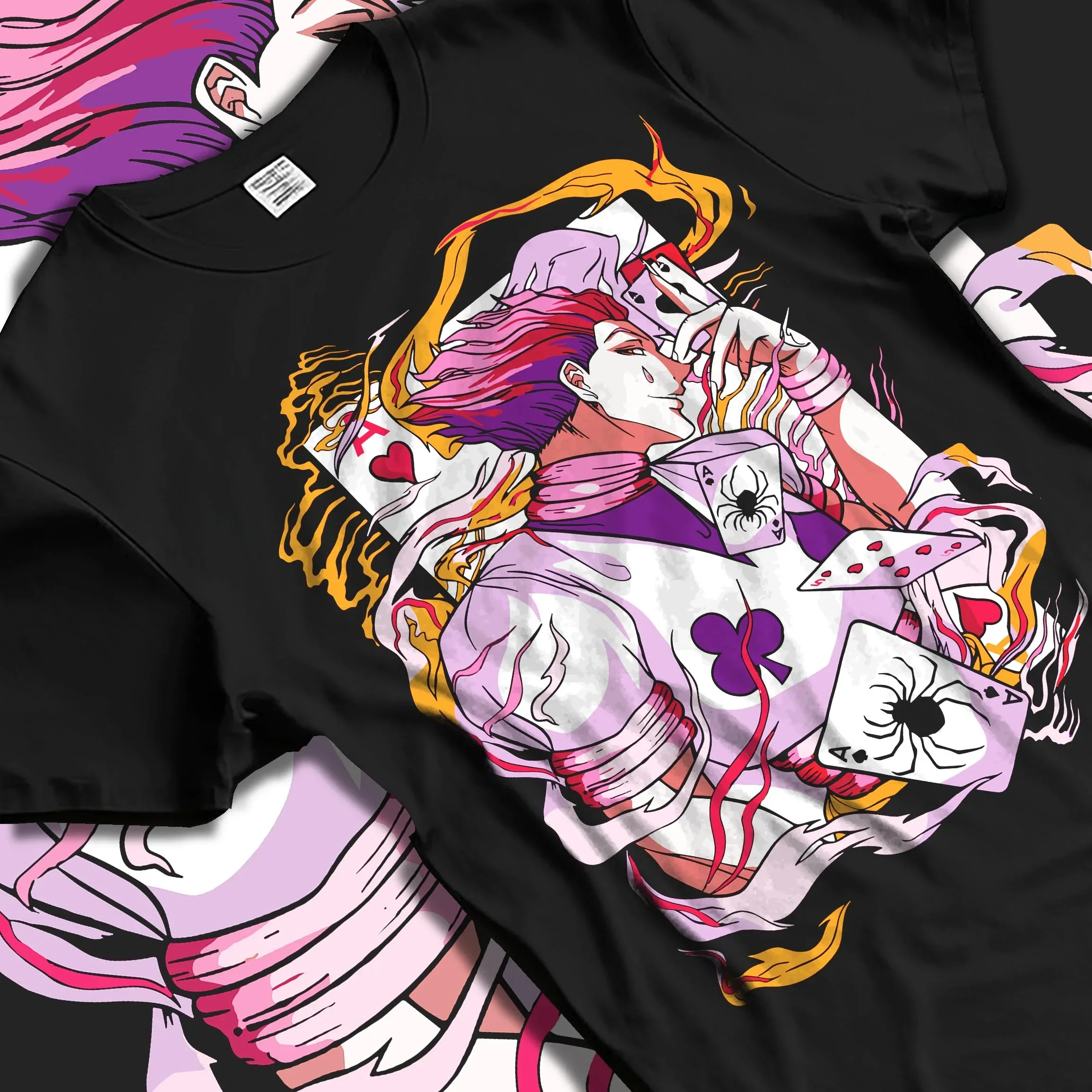 Hisoka Hunter x Hunter Hoodie Joker Playing Card Trick Aura - Image 5
