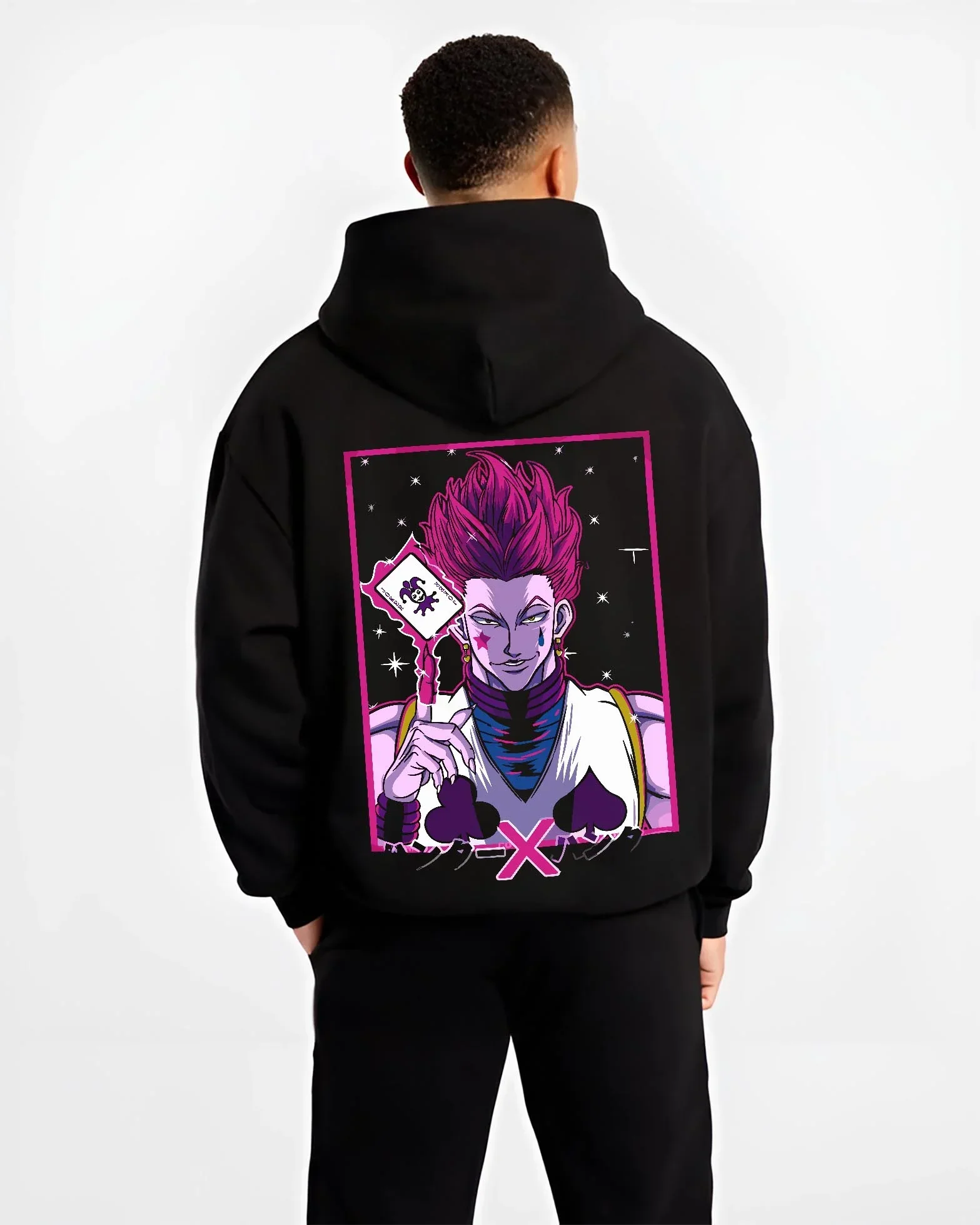Hisoka Hunter x Hunter Hoodie Phantom Troupe Shadow Form - Image 2