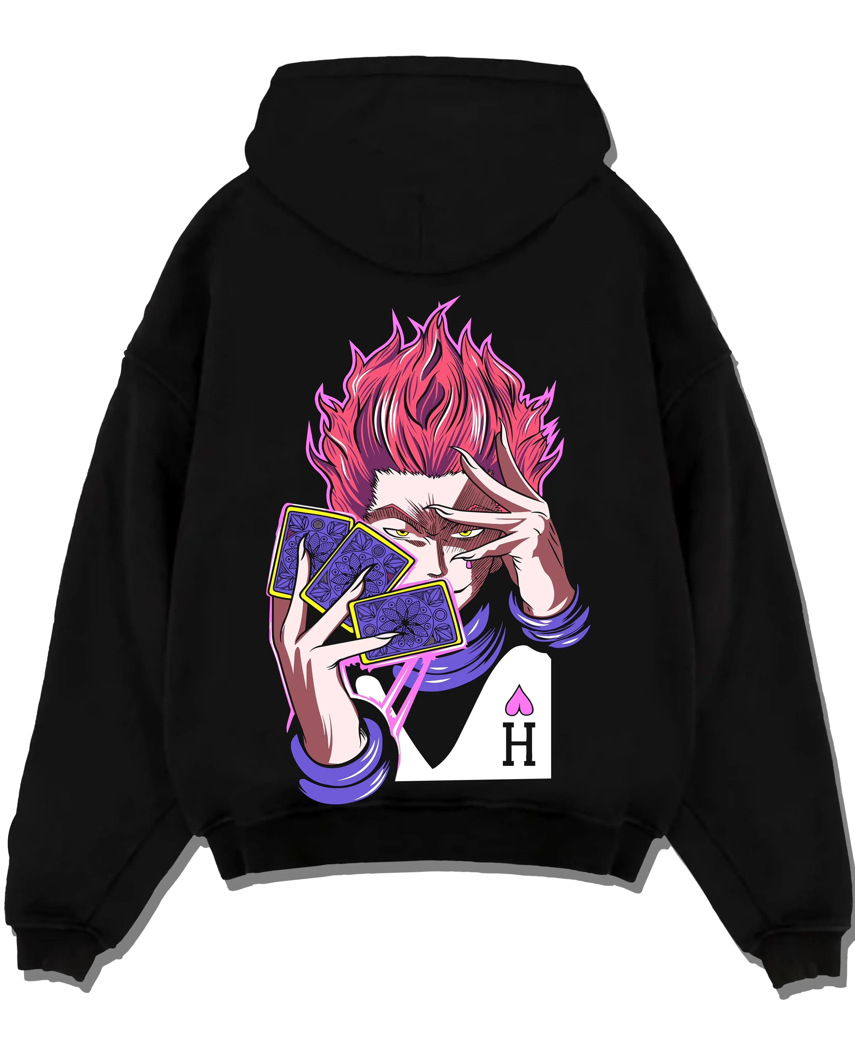 Hisoka Hunter x Hunter Hoodie Twisted Smile Battle Aura