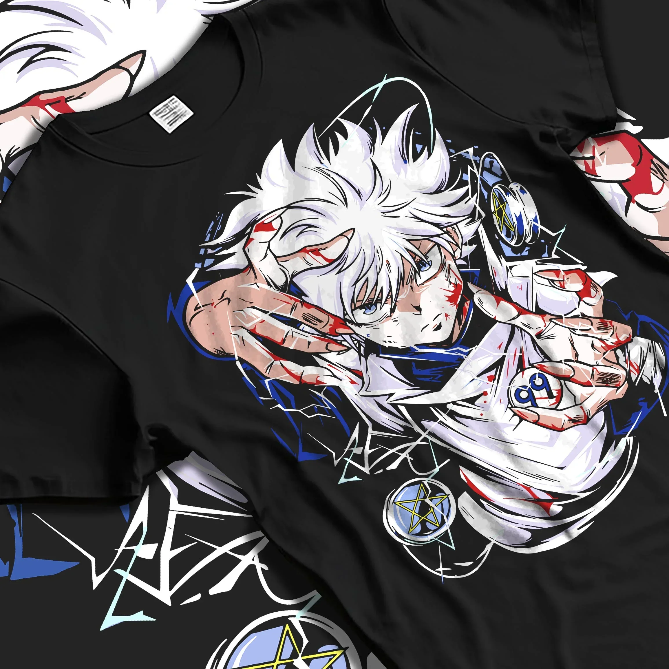 Hunter x Hunter Killua Hoodie Assassin Mode Jumper - Image 5