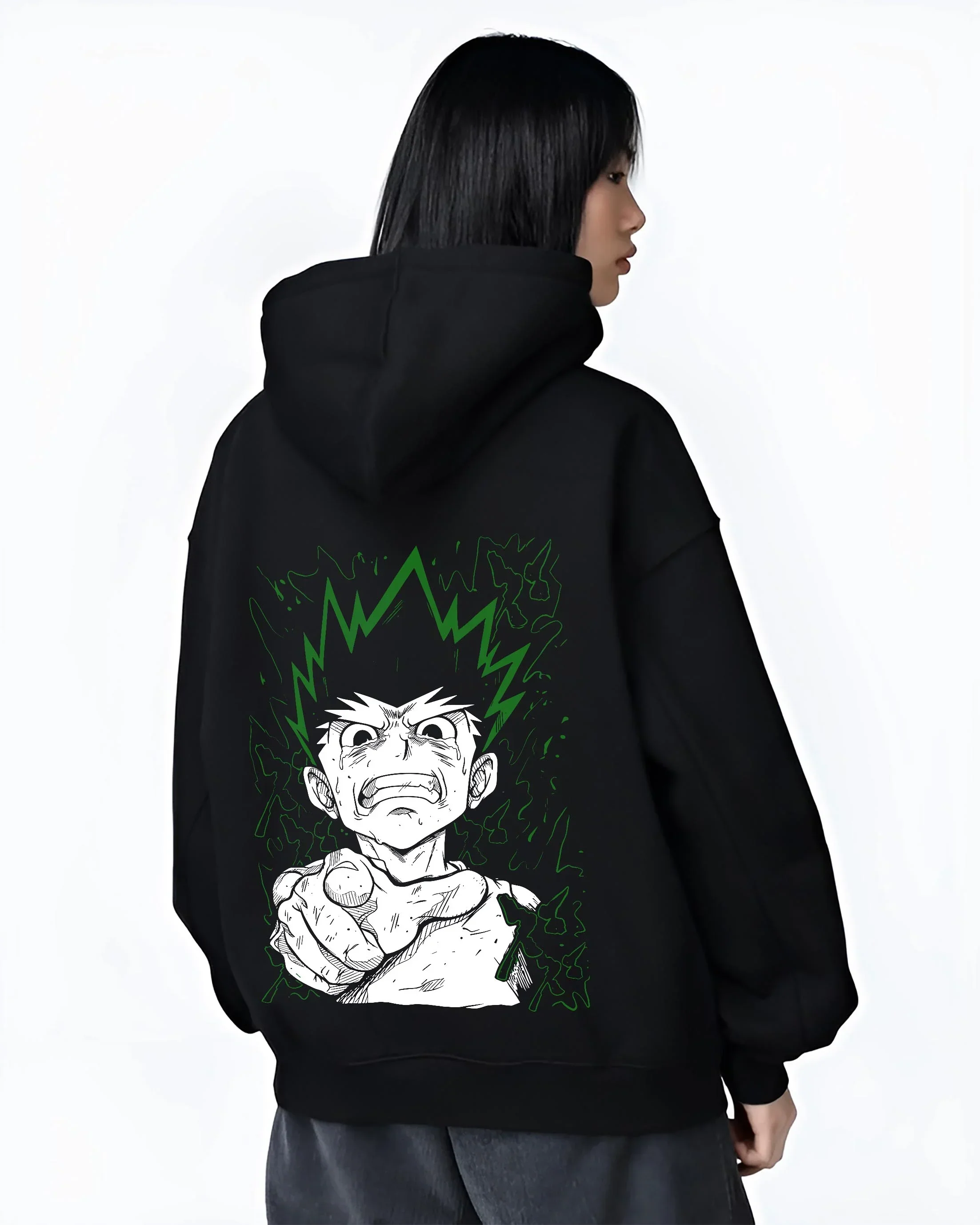 Hunter x Hunter Hoodie Gon Freecss Strength Jumper - Image 3