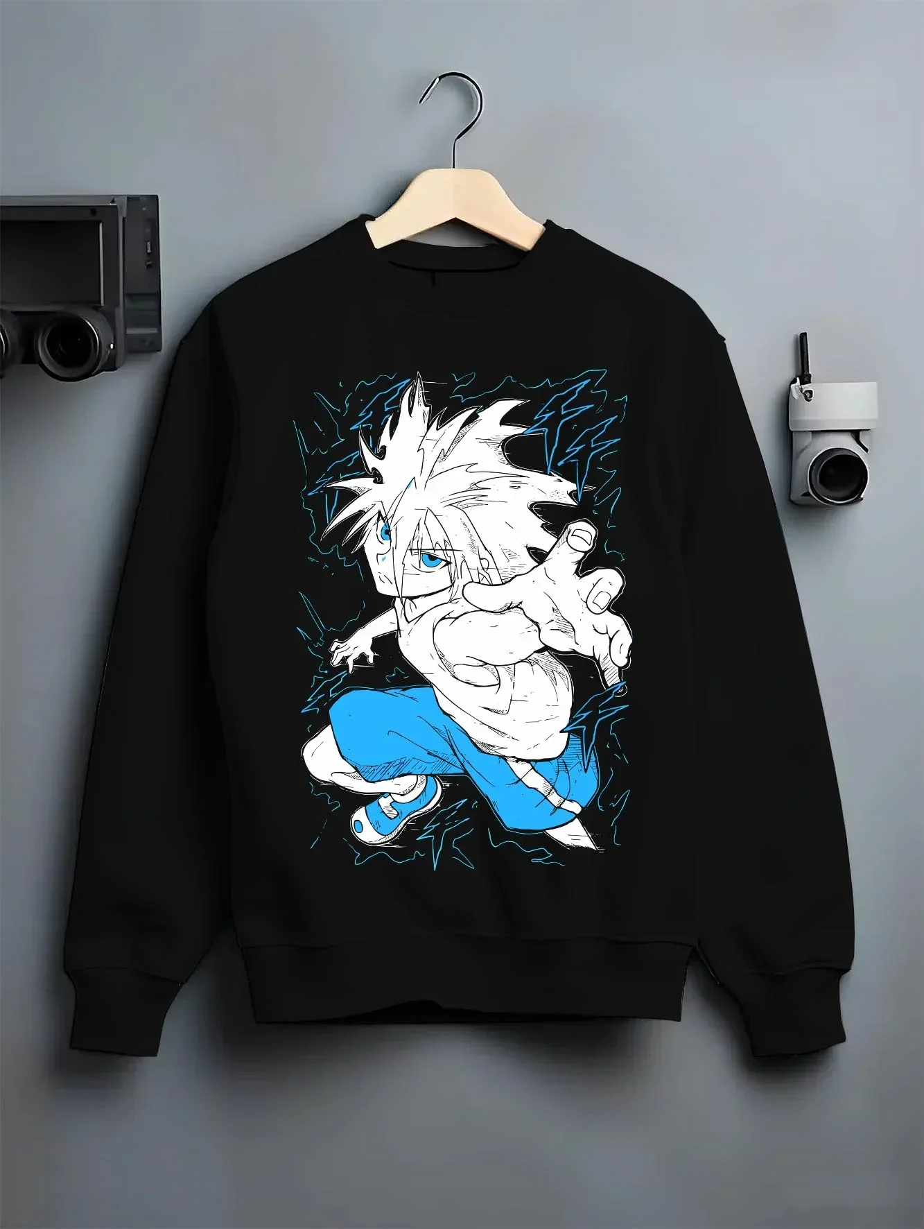 Hunter x Hunter Hoodie Killua Zoldyck Godspeed Jumper - Image 6