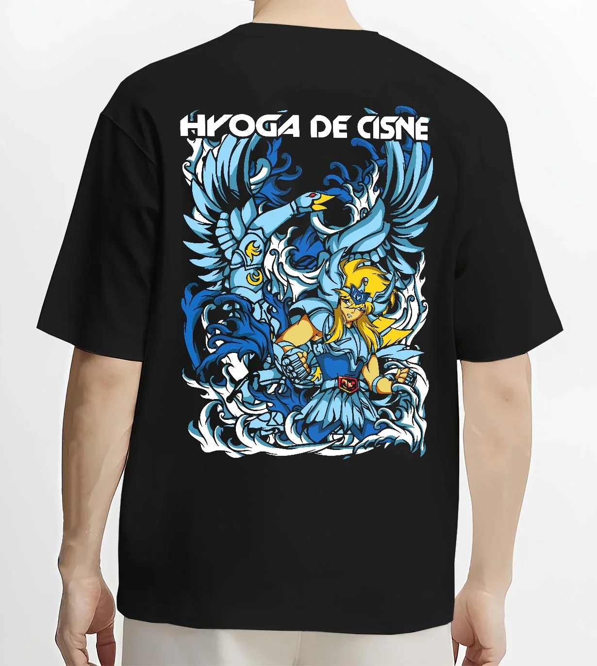 Hyoga Saint Seiya Hoodie Cygnus Ice Power Strike - Image 4