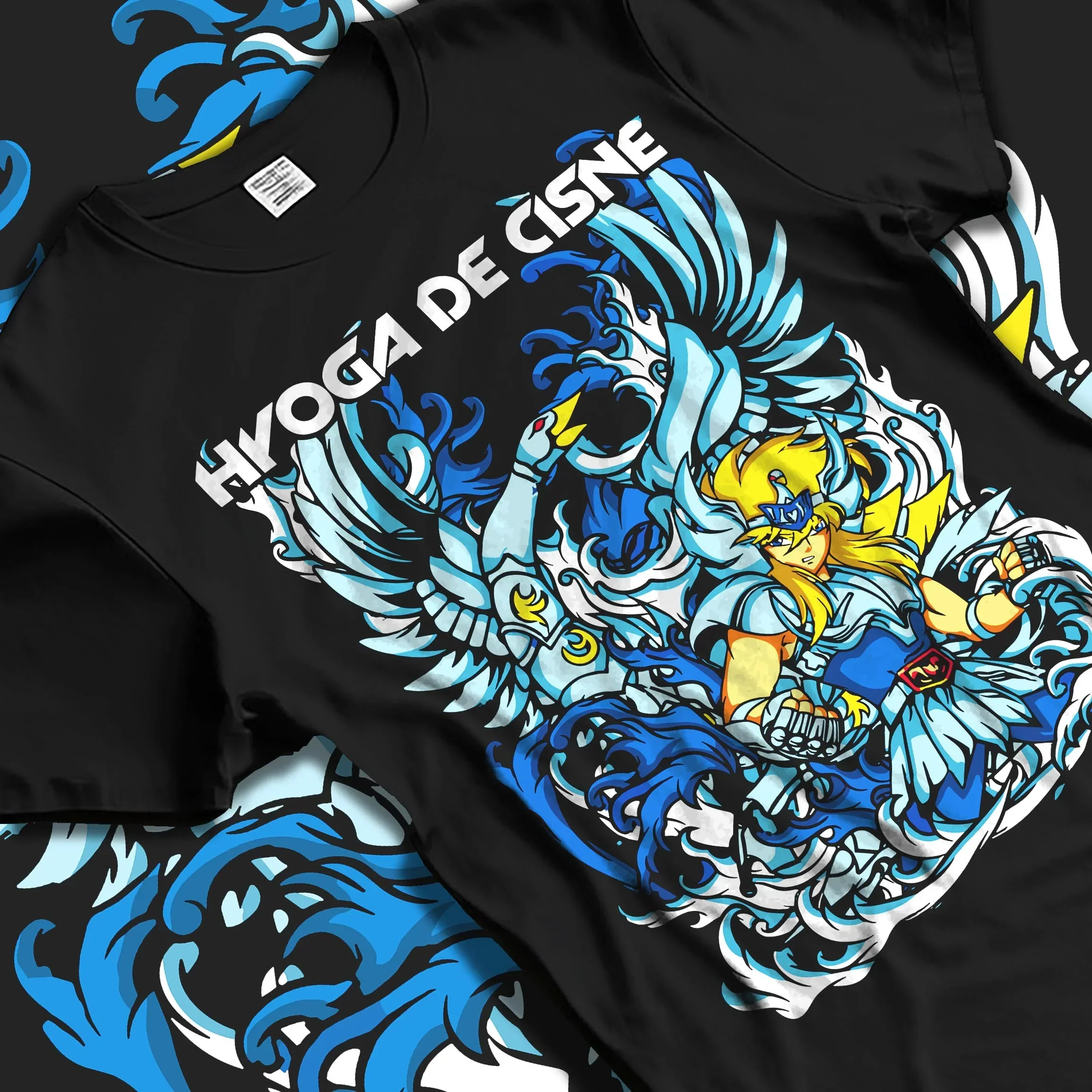 Hyoga Saint Seiya Hoodie Cygnus Ice Power Strike - Image 5
