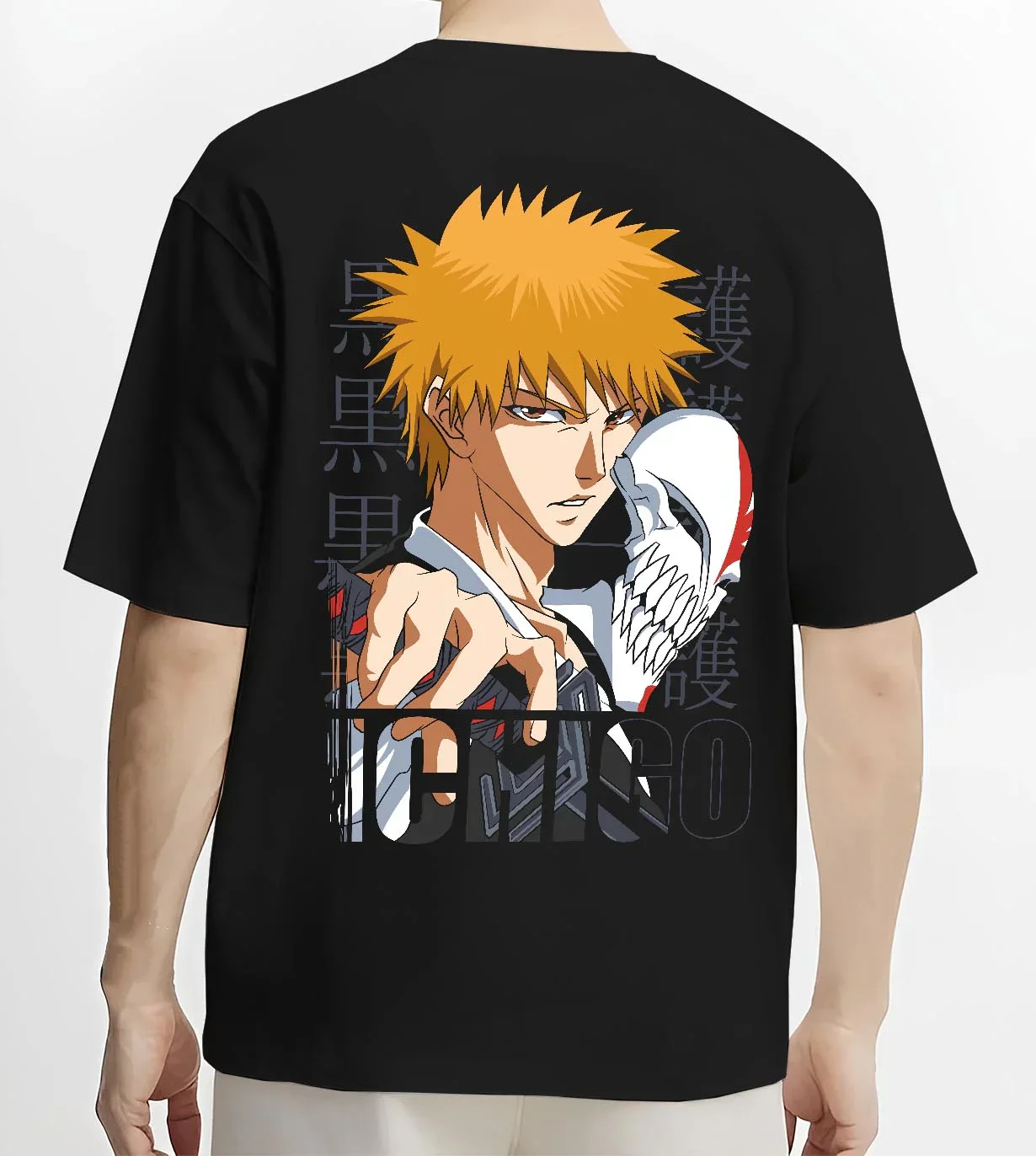 Ichigo Kurosaki Bankai Form Bleach Hoodie - Image 4