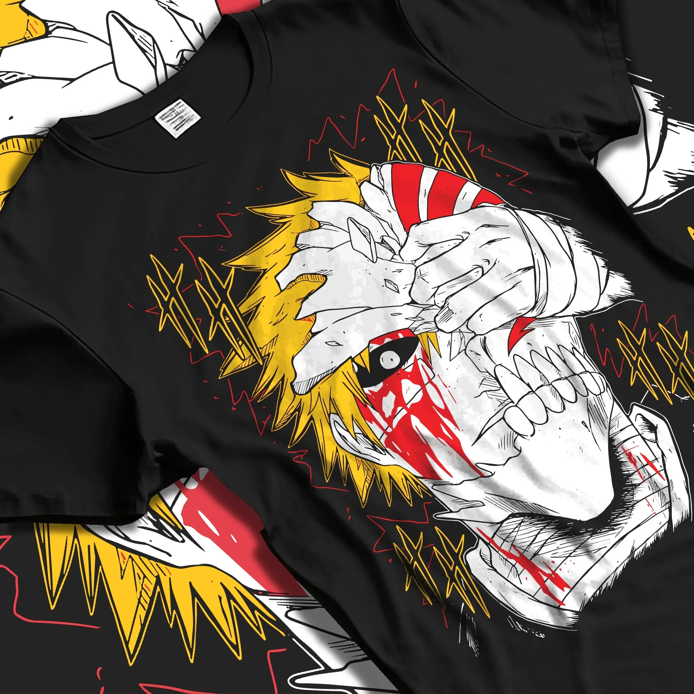 Ichigo Kurosaki Hollow Mask Bleach Hoodie - Image 5