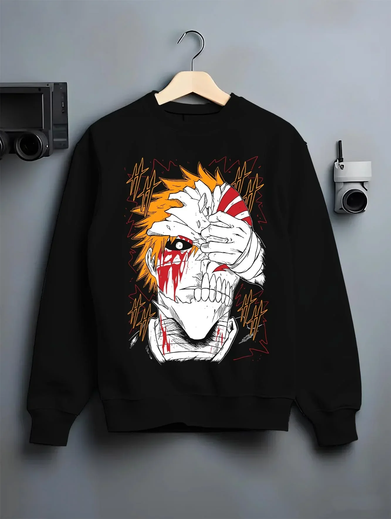 Ichigo Kurosaki Hollow Mask Bleach Hoodie - Image 6