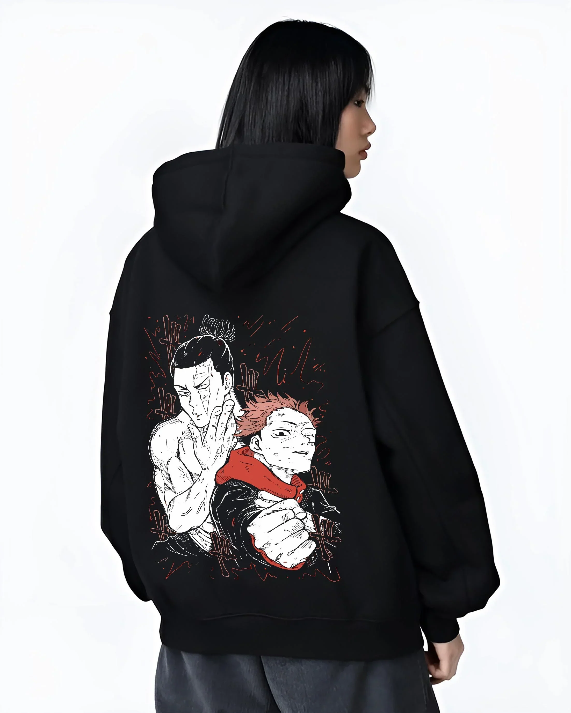 Ijichi Kiyotaka Jujutsu Kaisen Hoodie Sorcerer Assistant - Image 3