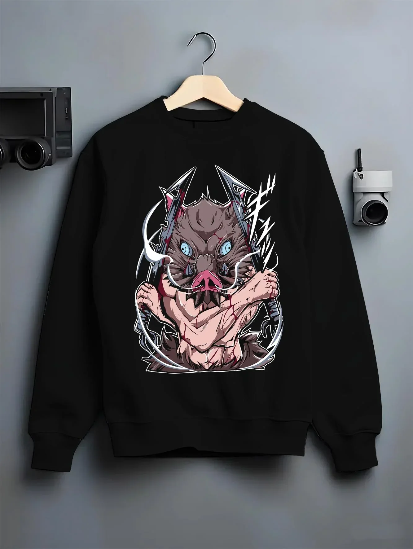 Inosuke Hashibira Kimetsu no Yaiba Hoodie Beast Form - Image 6