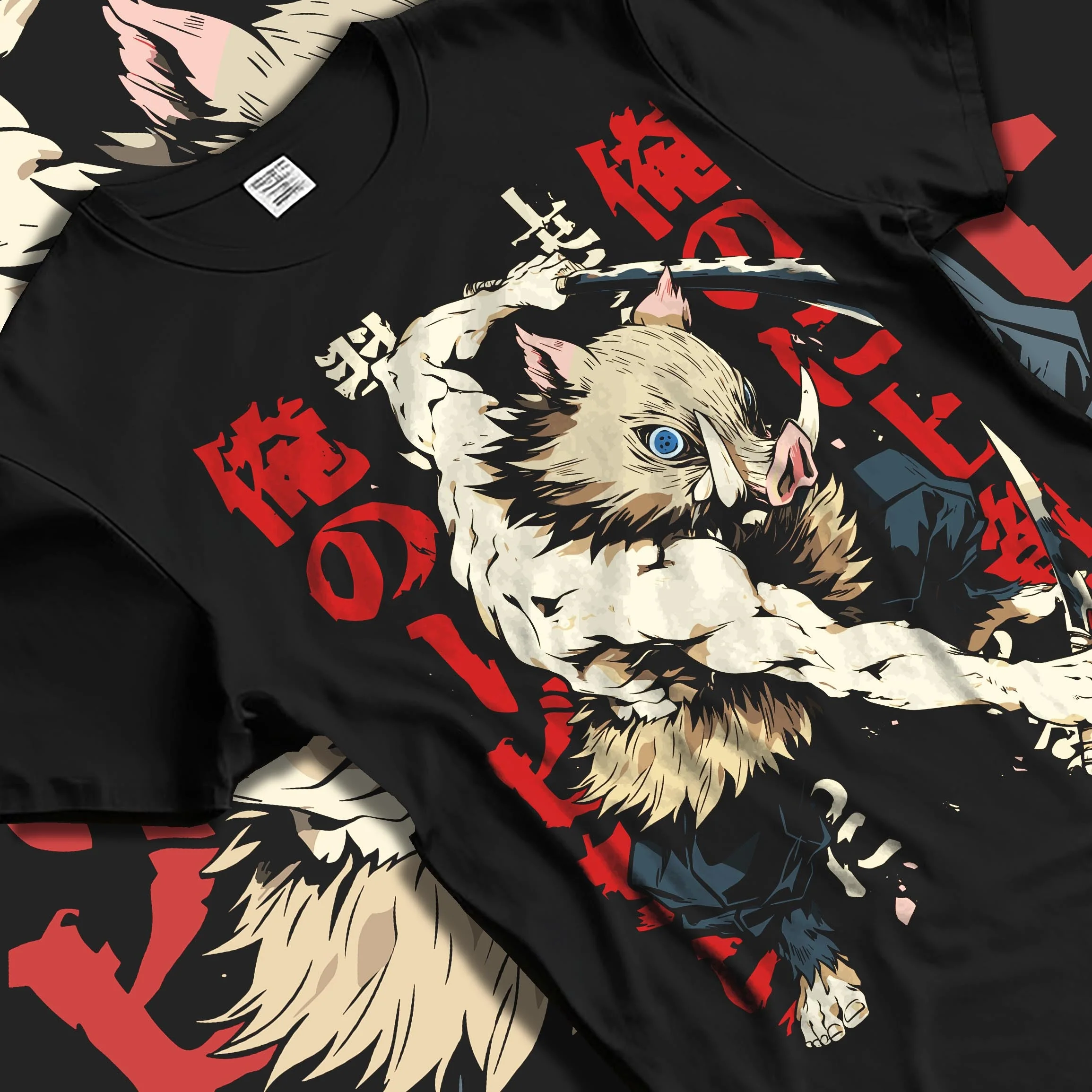 Inosuke Hashibira Demon Slayer Beast Breathing Hoodie - Image 5