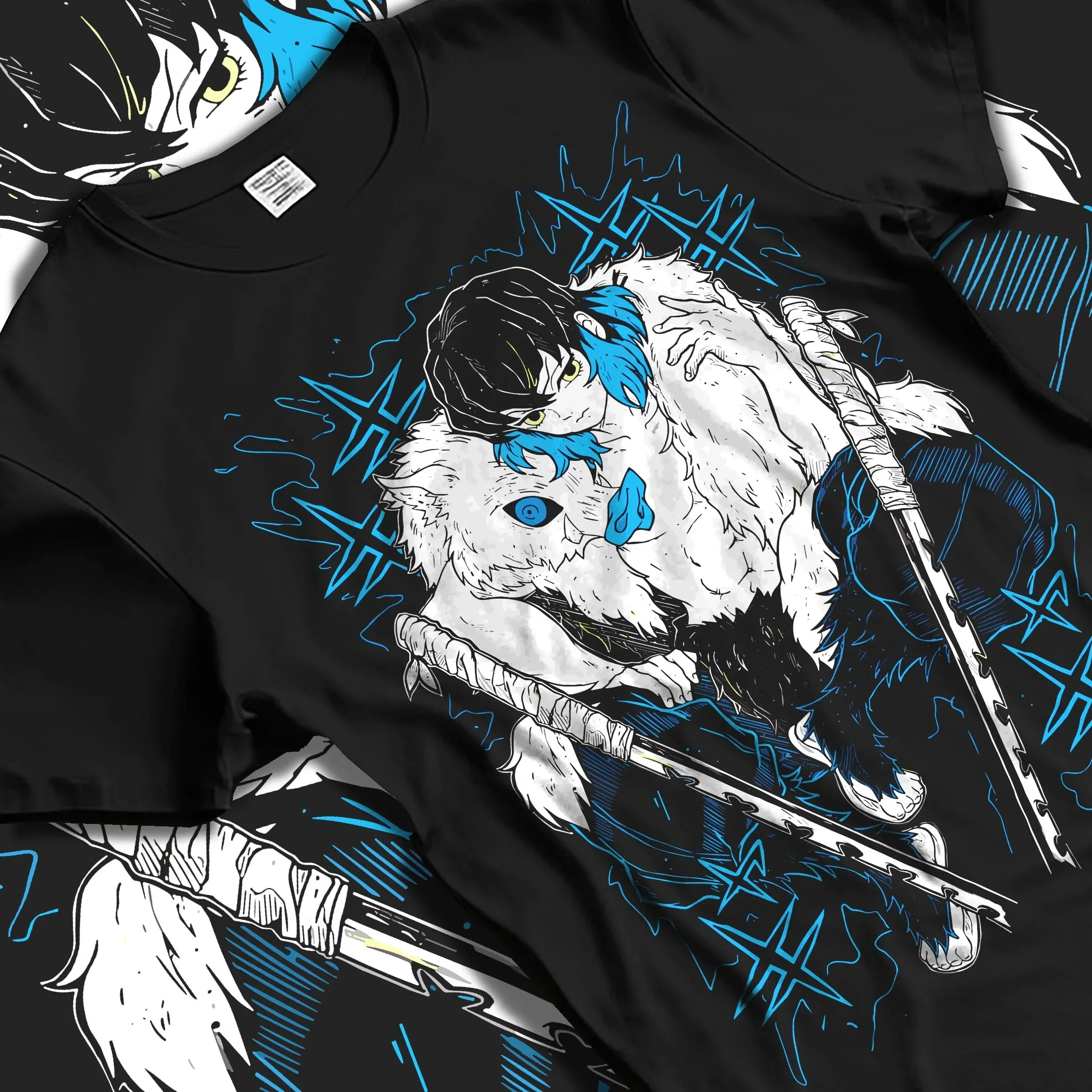 Inosuke Hashibira Kimetsu no Yaiba Hoodie Dynamic Style - Image 5